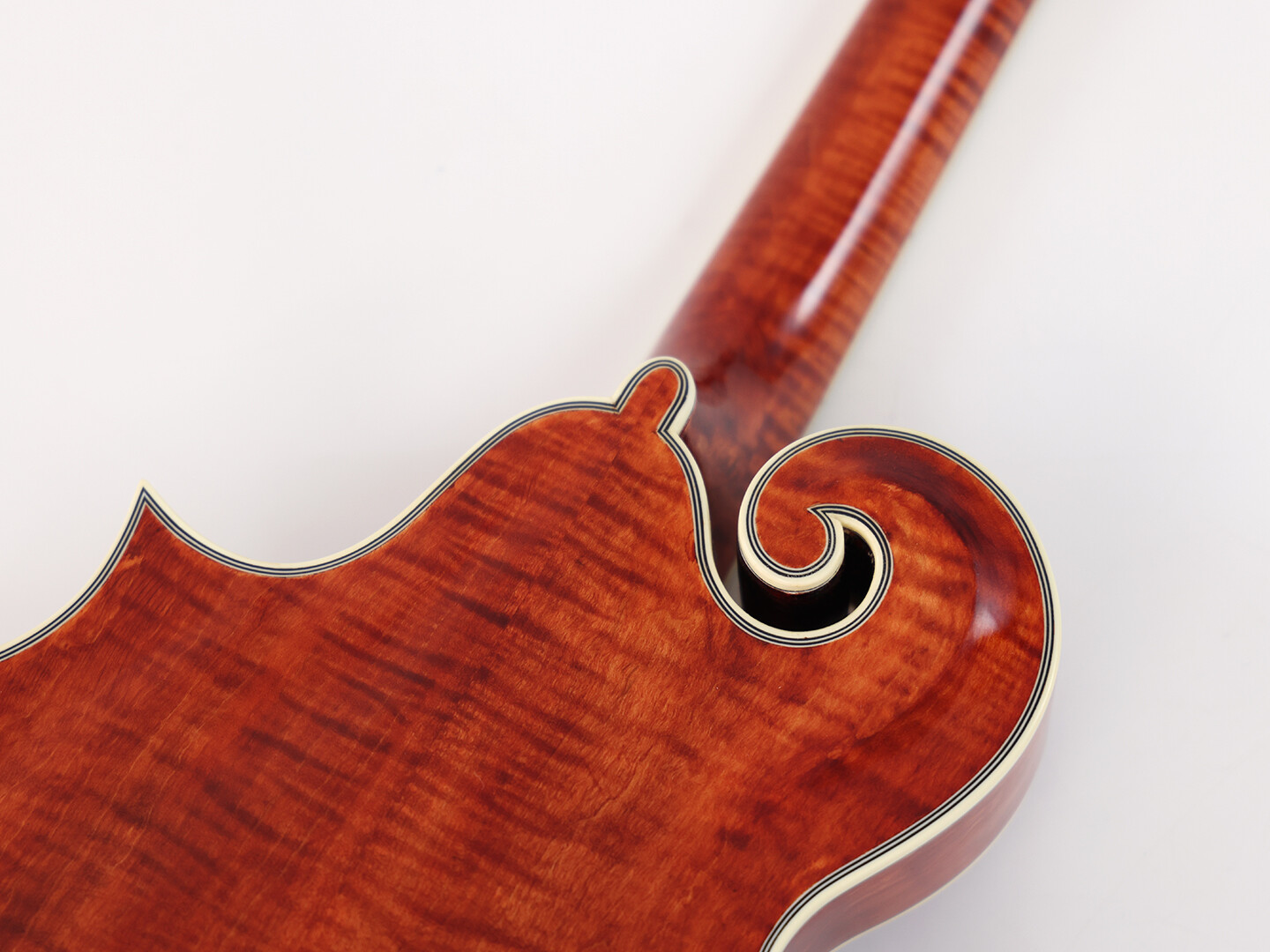 Afanti  AAA Solid Flamed Maple Back and Side Gloss  F Mandola