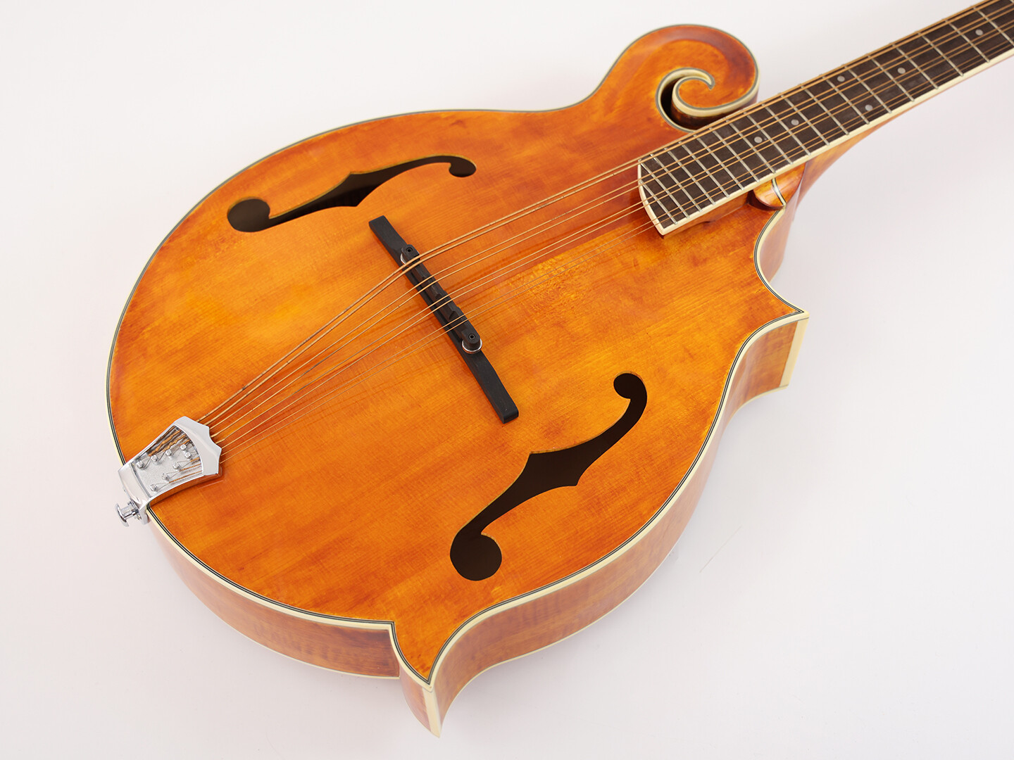 Afanti AA Flamed Maple Back and Side Gloss F Mandocello