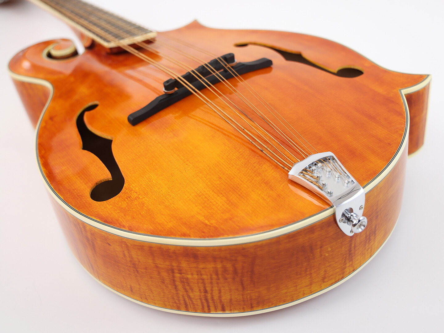 Afanti AA Flamed Maple Back and Side Gloss F Mandocello