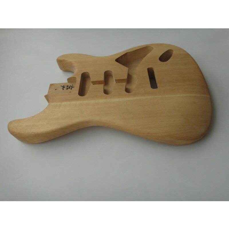 Afanti 6 Strings Basswood Body Maple Neck Unfinished Electric Guitar Kit