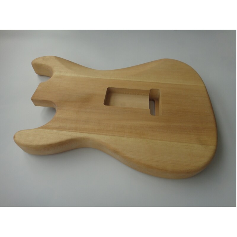 Afanti 6 Strings Basswood Body Maple Neck Unfinished Electric Guitar Kit