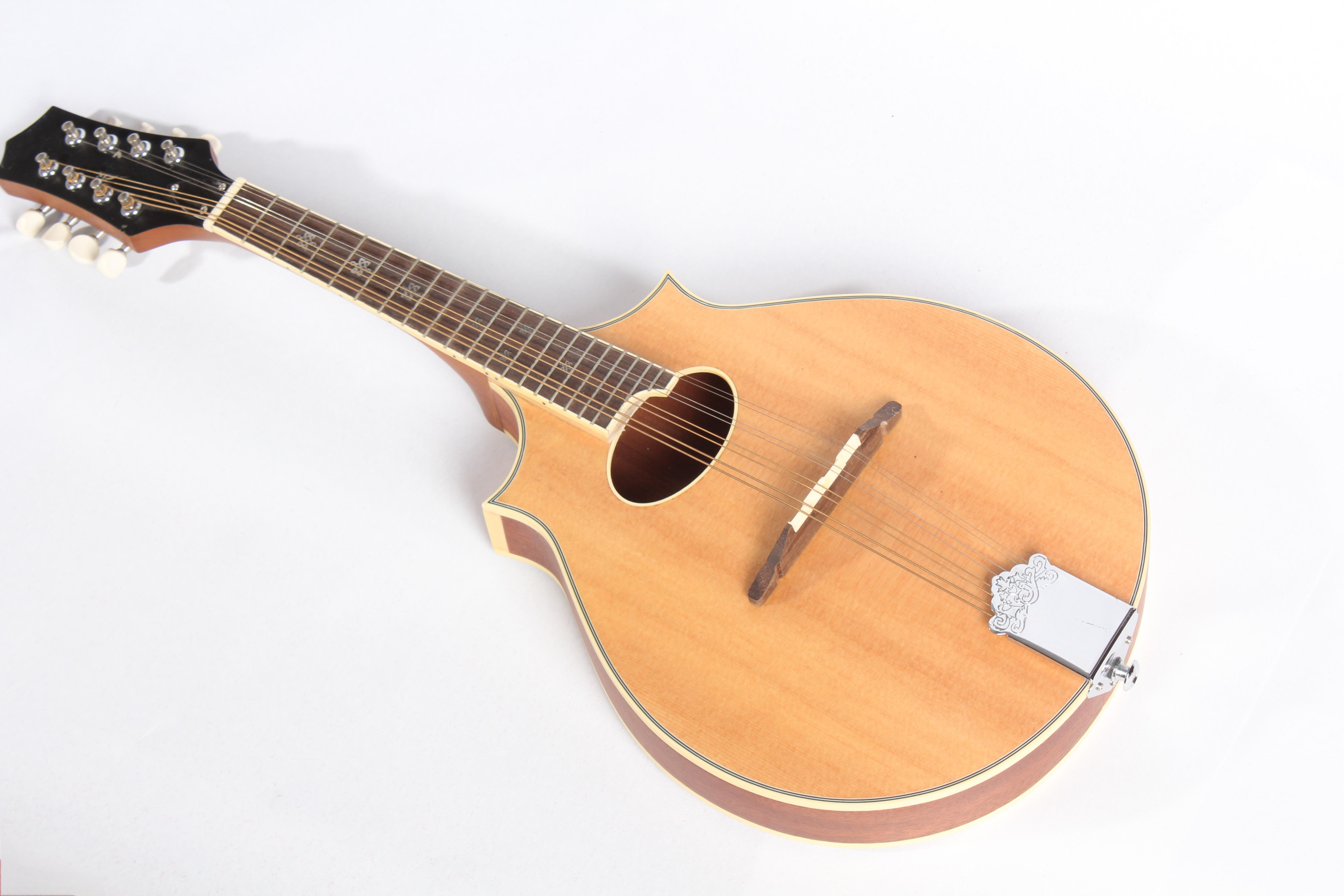 Afanti Sapele Back and Side Pau Ferro Fingerboard Oval Hole F Mandolin