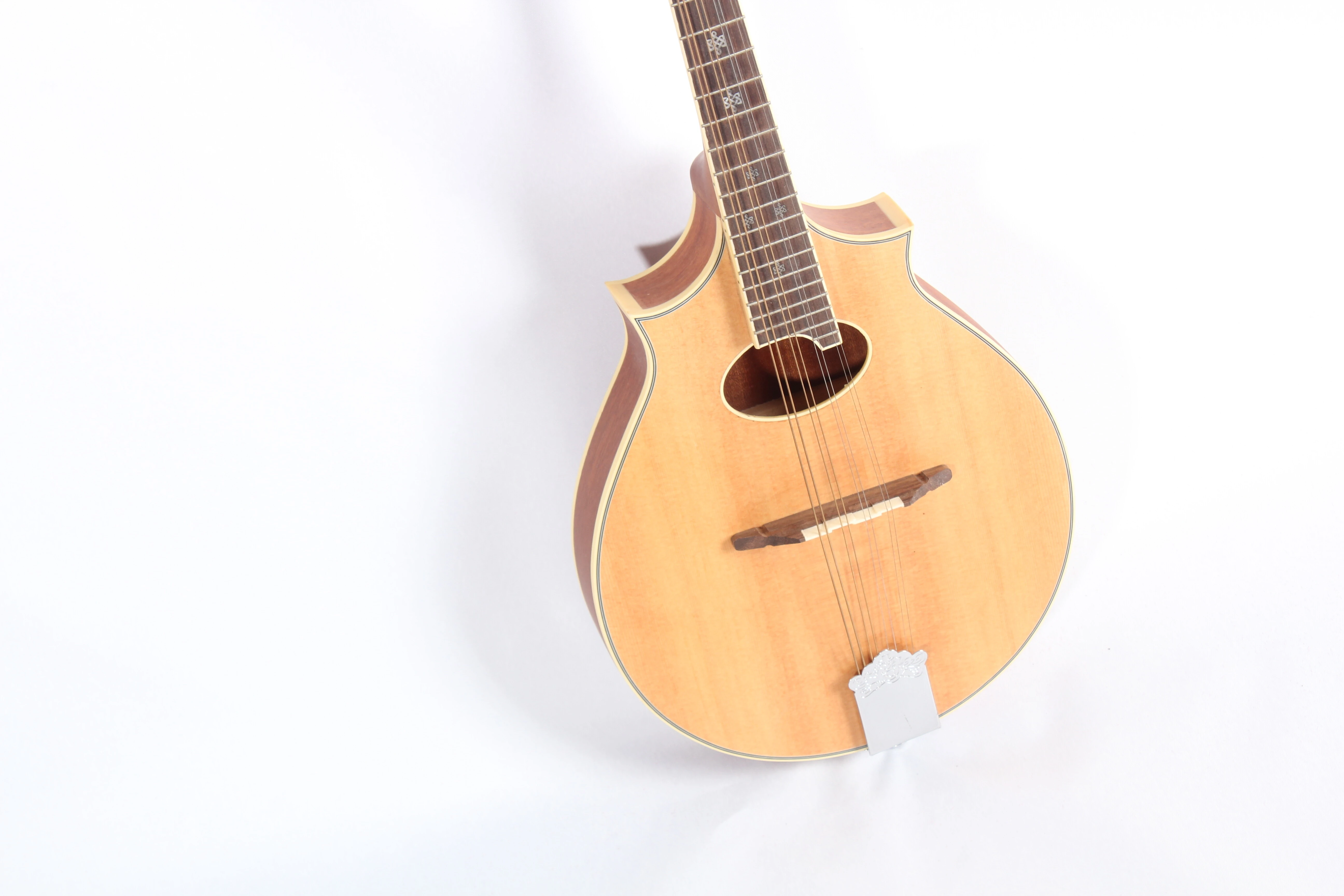 Afanti Sapele Back and Side Pau Ferro Fingerboard Oval Hole F Mandolin