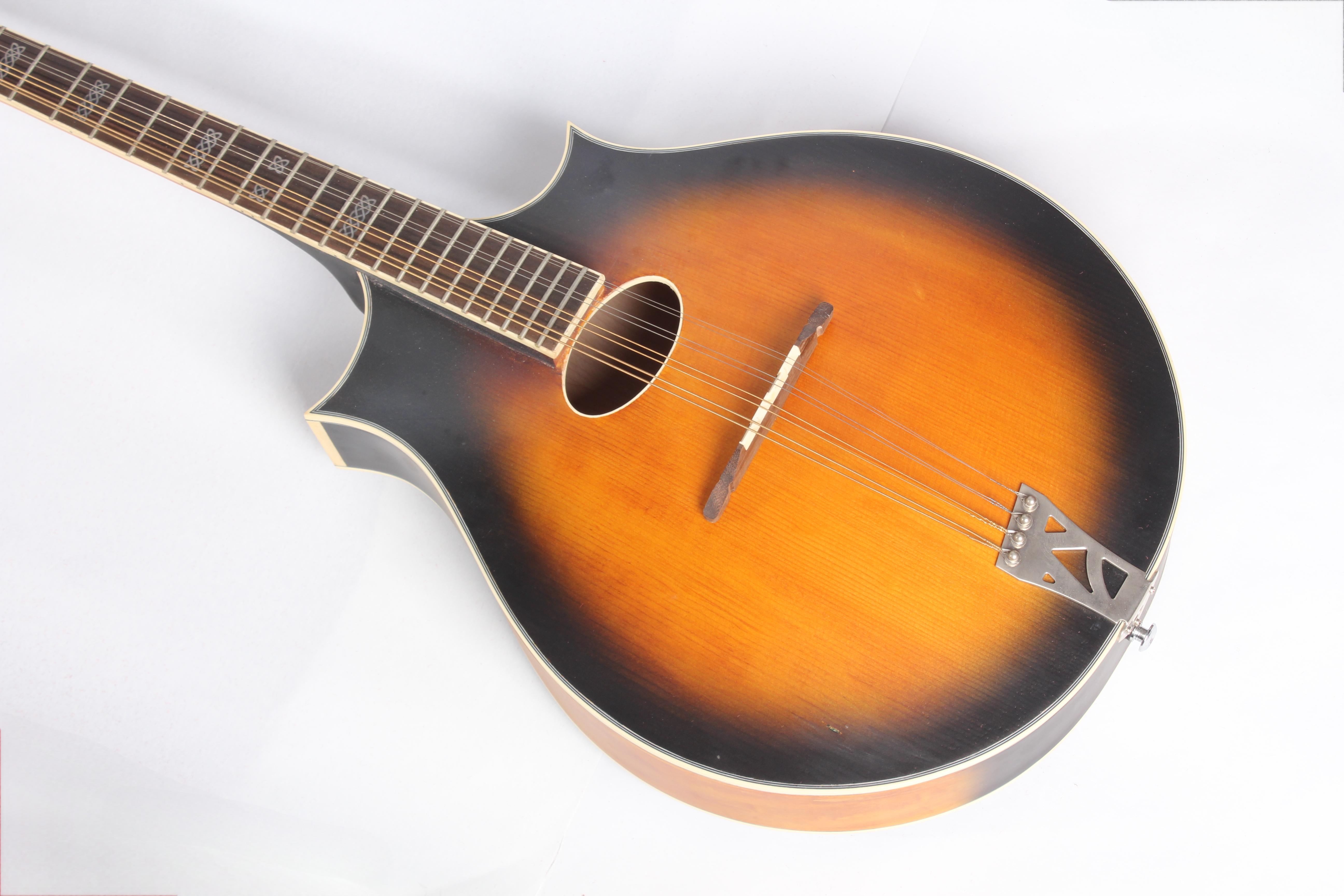 Afanti Maple Back and Side  Rosewood Fingerboard Oval Hole F Mandolin