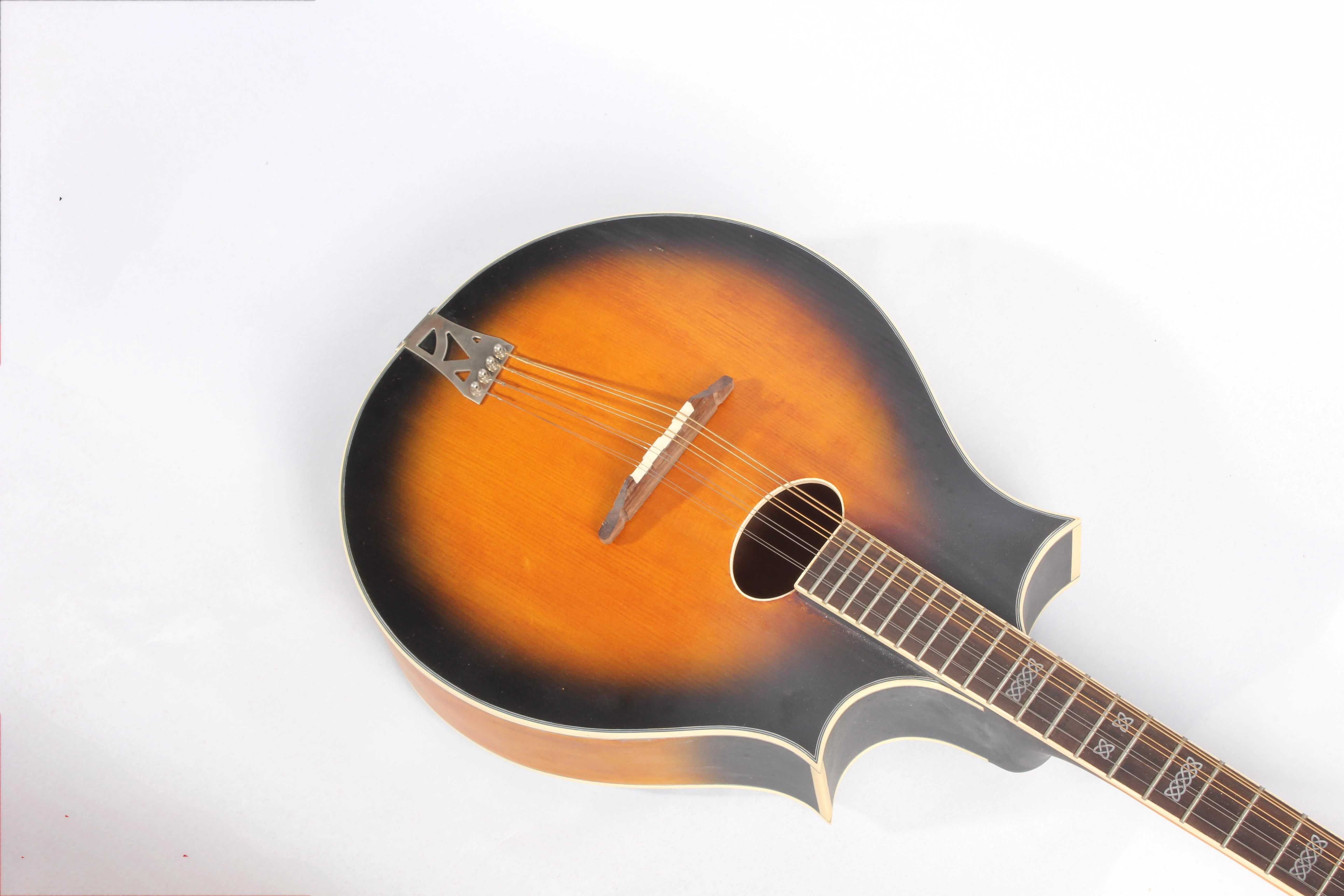 Afanti Maple Back and Side  Rosewood Fingerboard Oval Hole F Mandolin