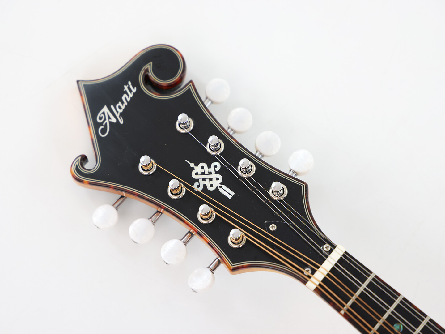 Afanti Goldrush One Piece Solid Flamed Maple Dovetail Neck F Mandolin