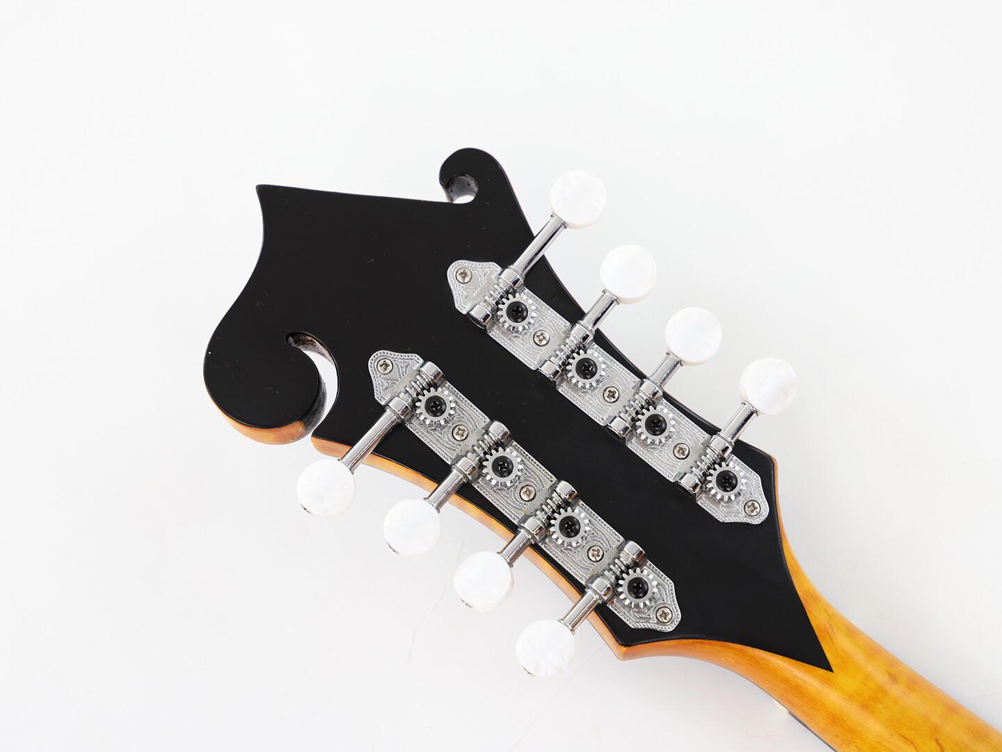 Afanti Goldrush One Piece Solid Flamed Maple Dovetail Neck F Mandolin