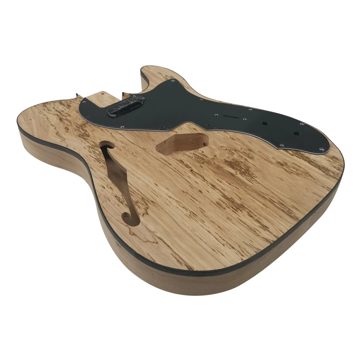 Ash body semi-hollow thinline Tele Electric Guitar Kit 