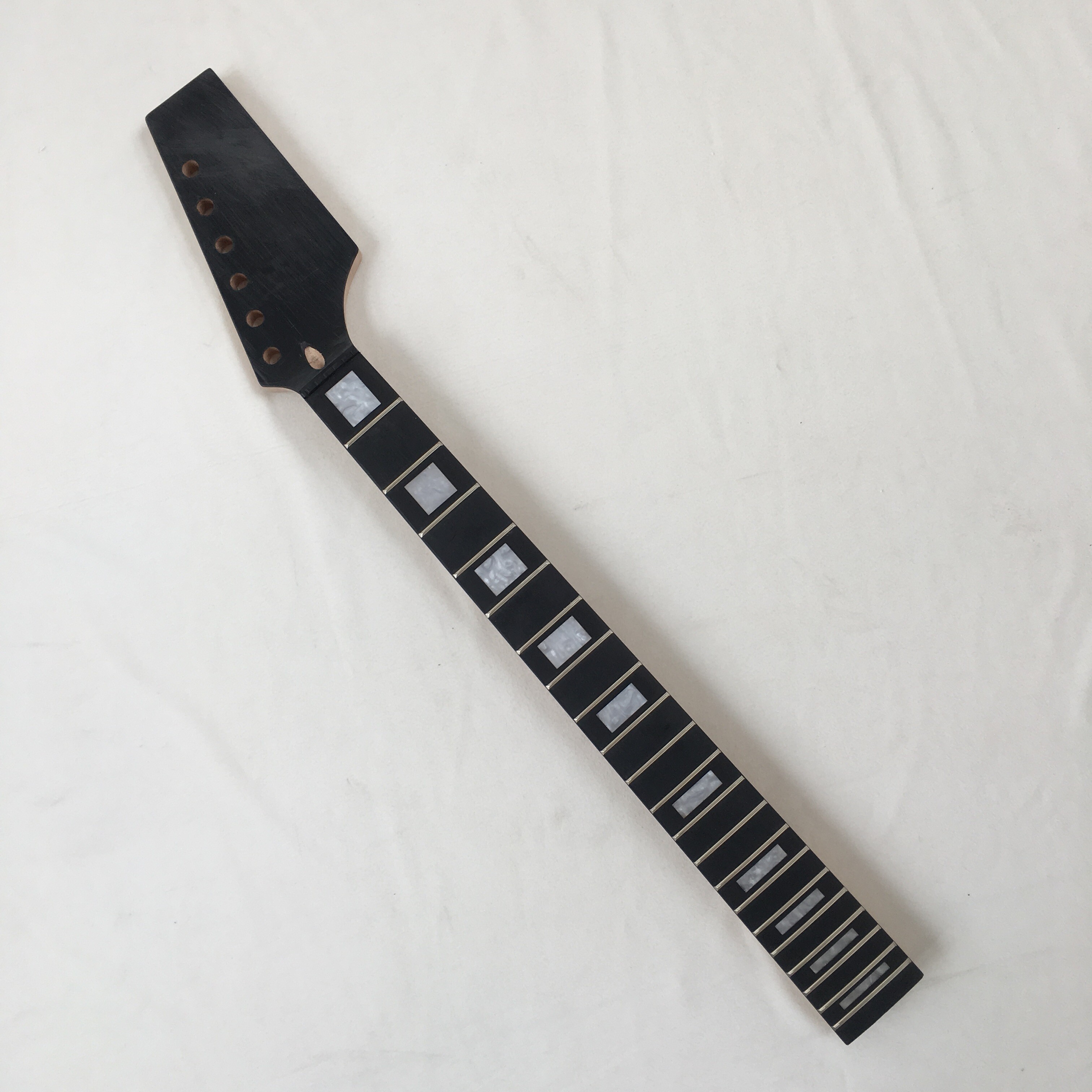 Ash body semi-hollow thinline electric guitar kit with Spalted maple veneer