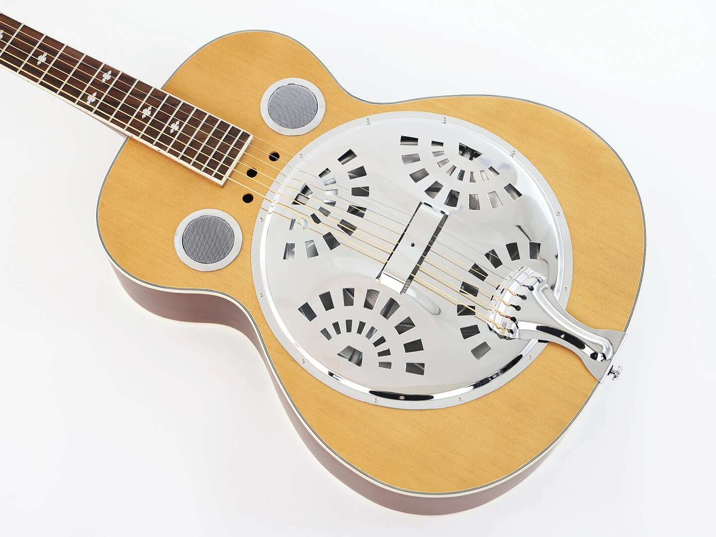 Mahogany Plywood Body Round Neck Dobro Resonator guitar