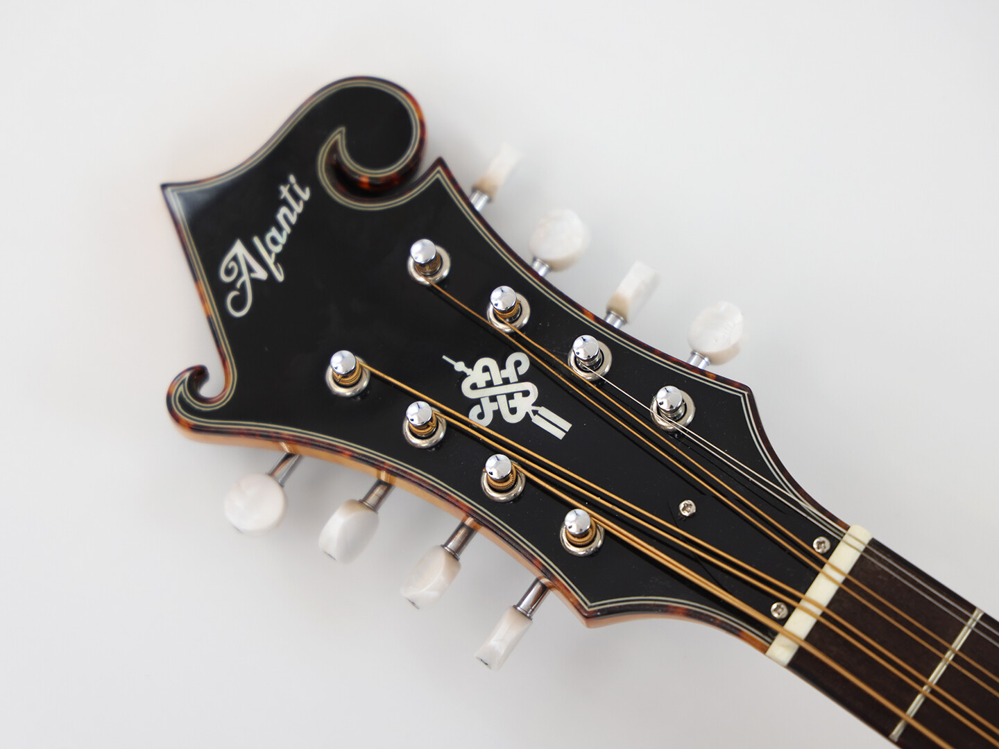 Afanti F Style A grade Solid Flamed Maple Octave Mandolin