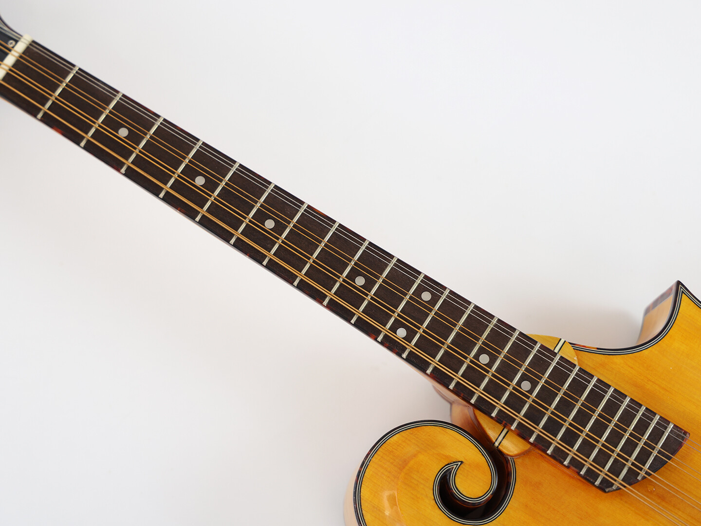 Afanti F Style A grade Solid Flamed Maple Octave Mandolin