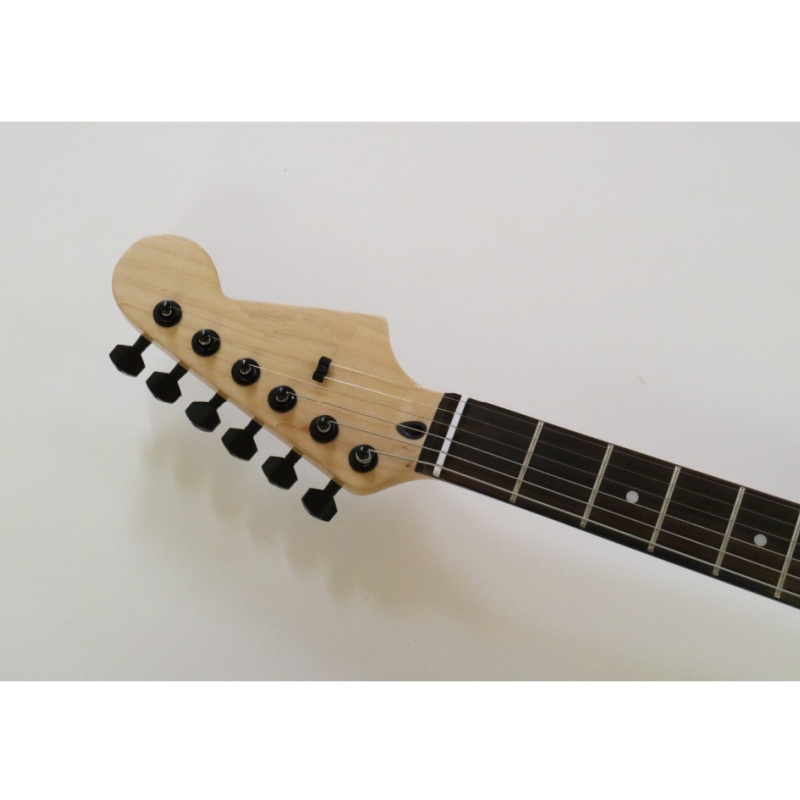 Afanti 6 Strings Light Green Mahogany Body with Black Hardware Electric Guitar