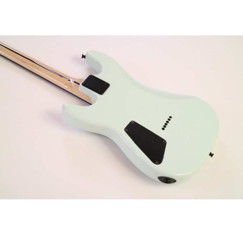 Afanti 6 Strings Light Green Mahogany Body with Black Hardware Electric Guitar