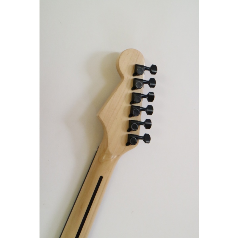 Afanti 6 Strings Light Green Mahogany Body with Black Hardware Electric Guitar