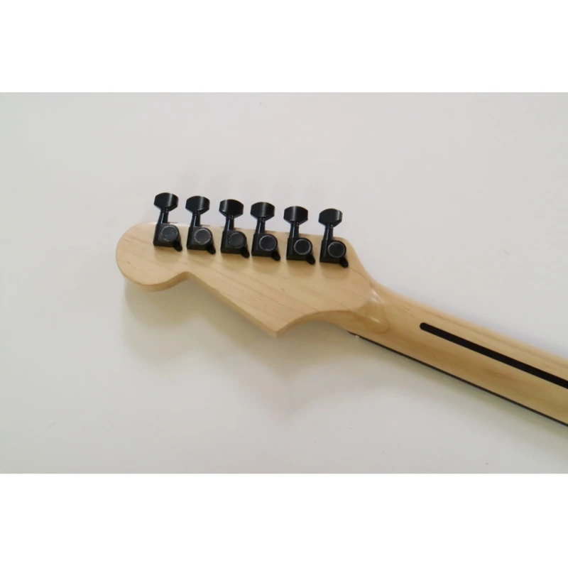 Afanti 6 Strings Light Green Mahogany Body with Black Hardware Electric Guitar