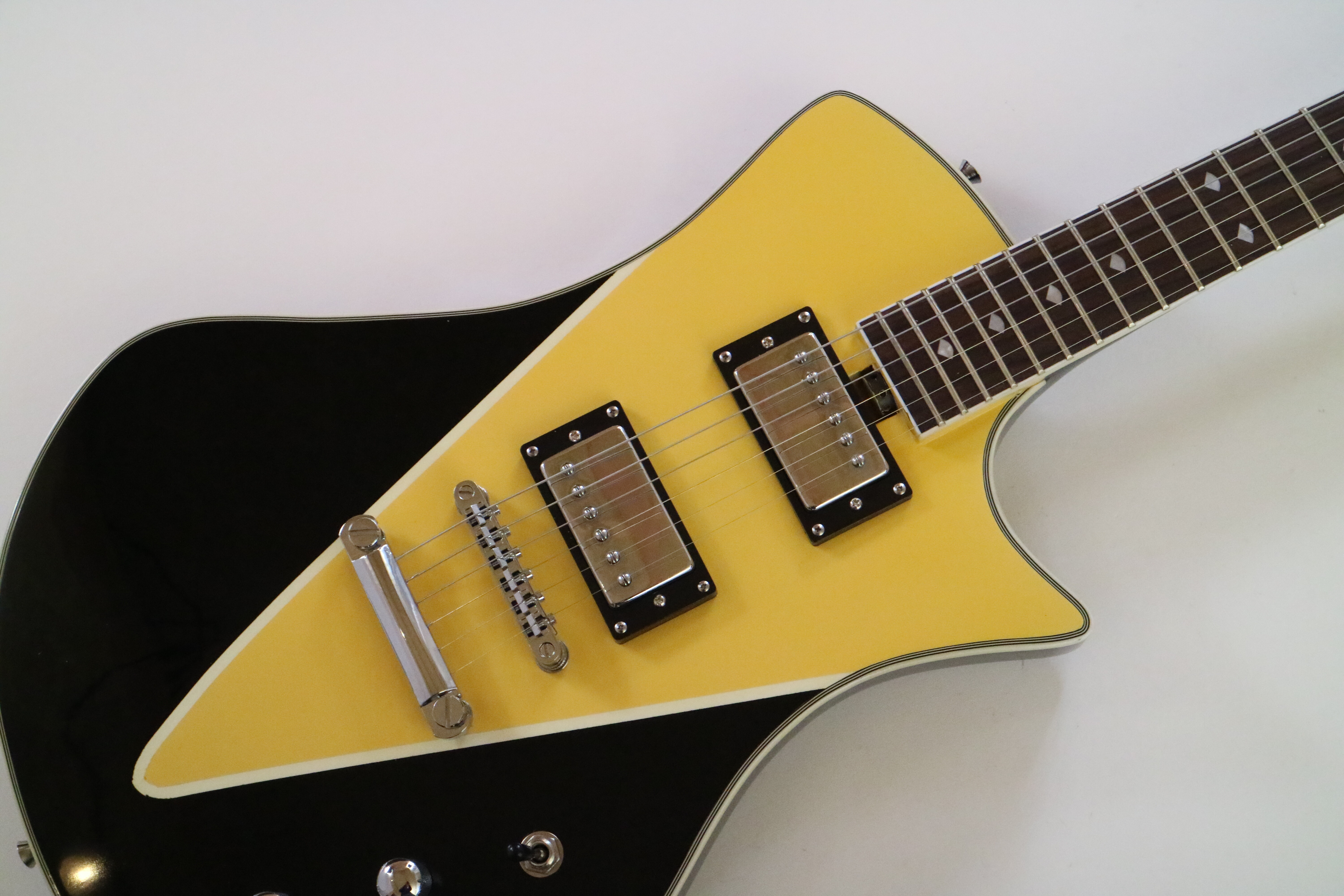 Afanti Customized 6 String Hh Pickup Tom Bridge Music Electric Guitar