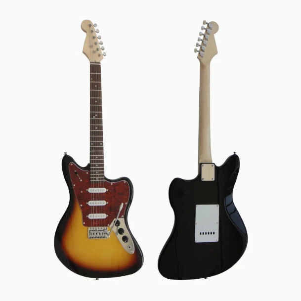 Afanti Customized SSS Tremolo Bridge Rosewood Fingerboard Sunburst Electric Guitar