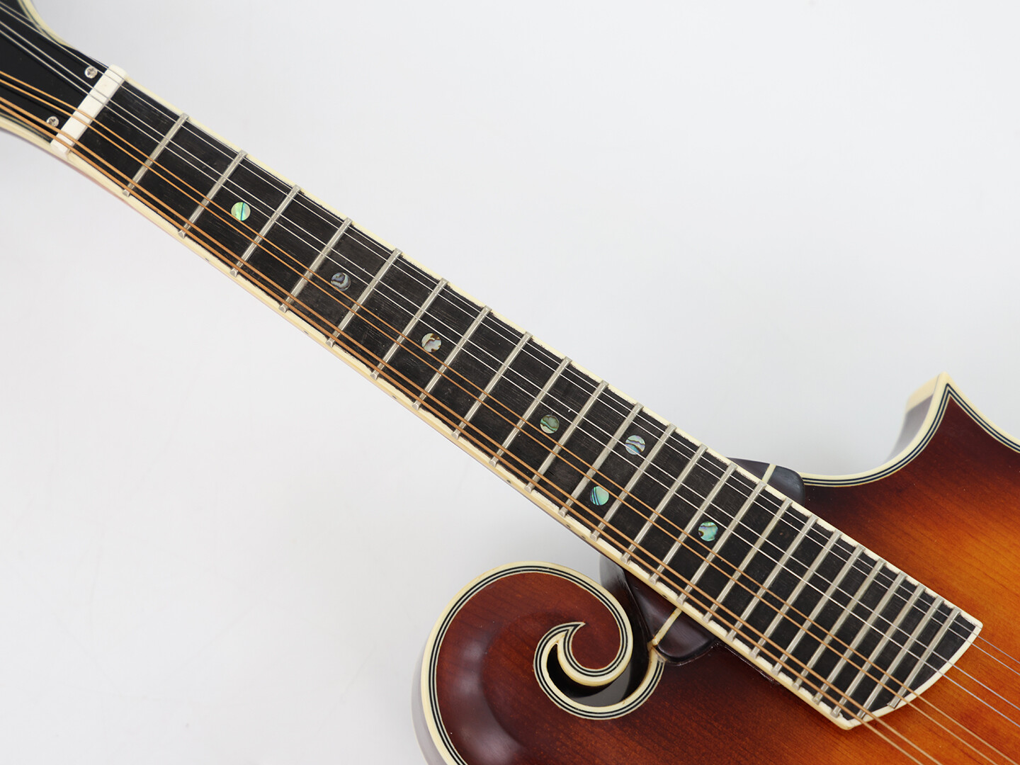 Afanti Solid Hand-Carved AB Flamed Maple Back and Side F Mandolin