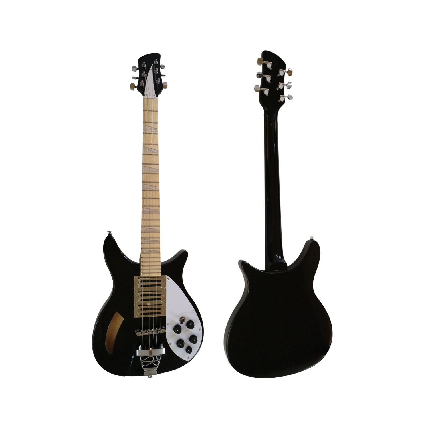 Afanti Hollow Body Maple Fretboard Rick Style Electric Guitar Afanti Hollow Body Maple Fretboard Rick Style Electric Guitar