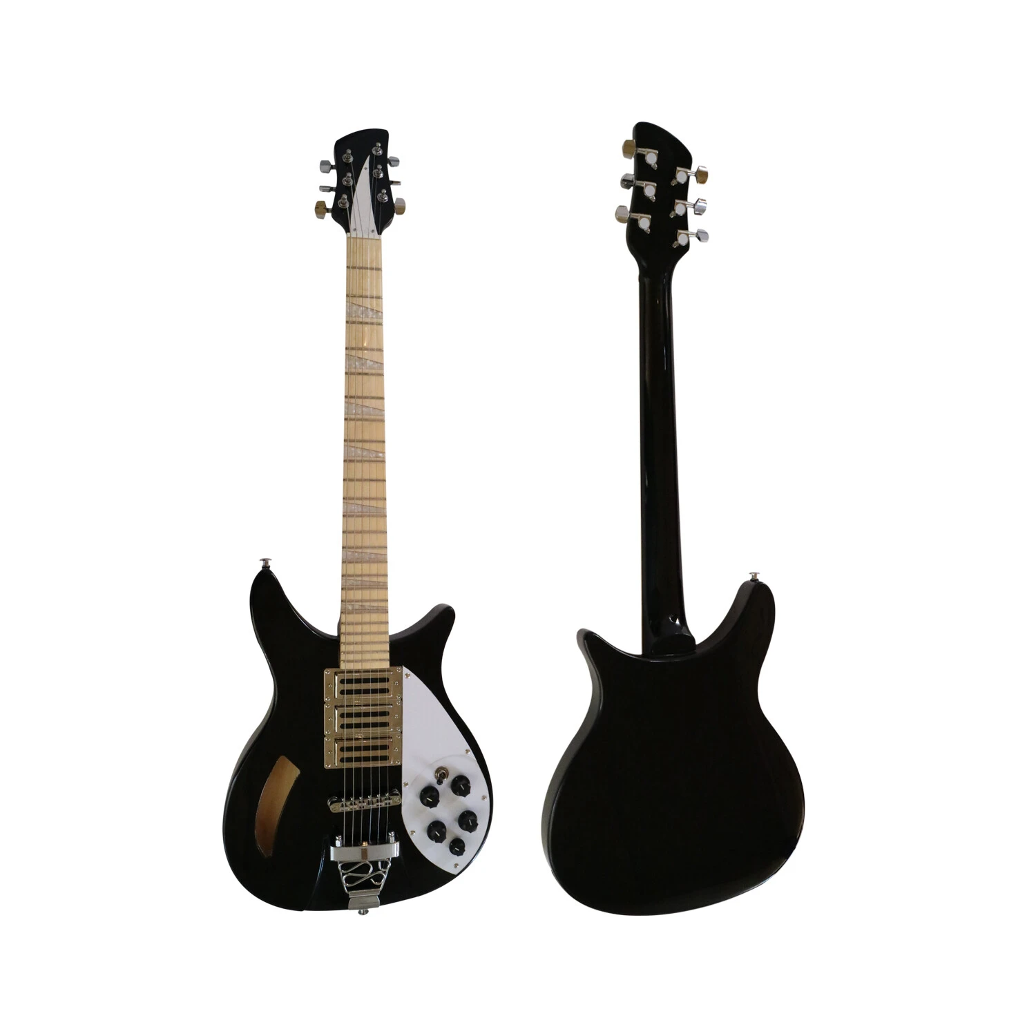 Afanti Hollow Body Maple Fretboard Rick Style Electric Guitar