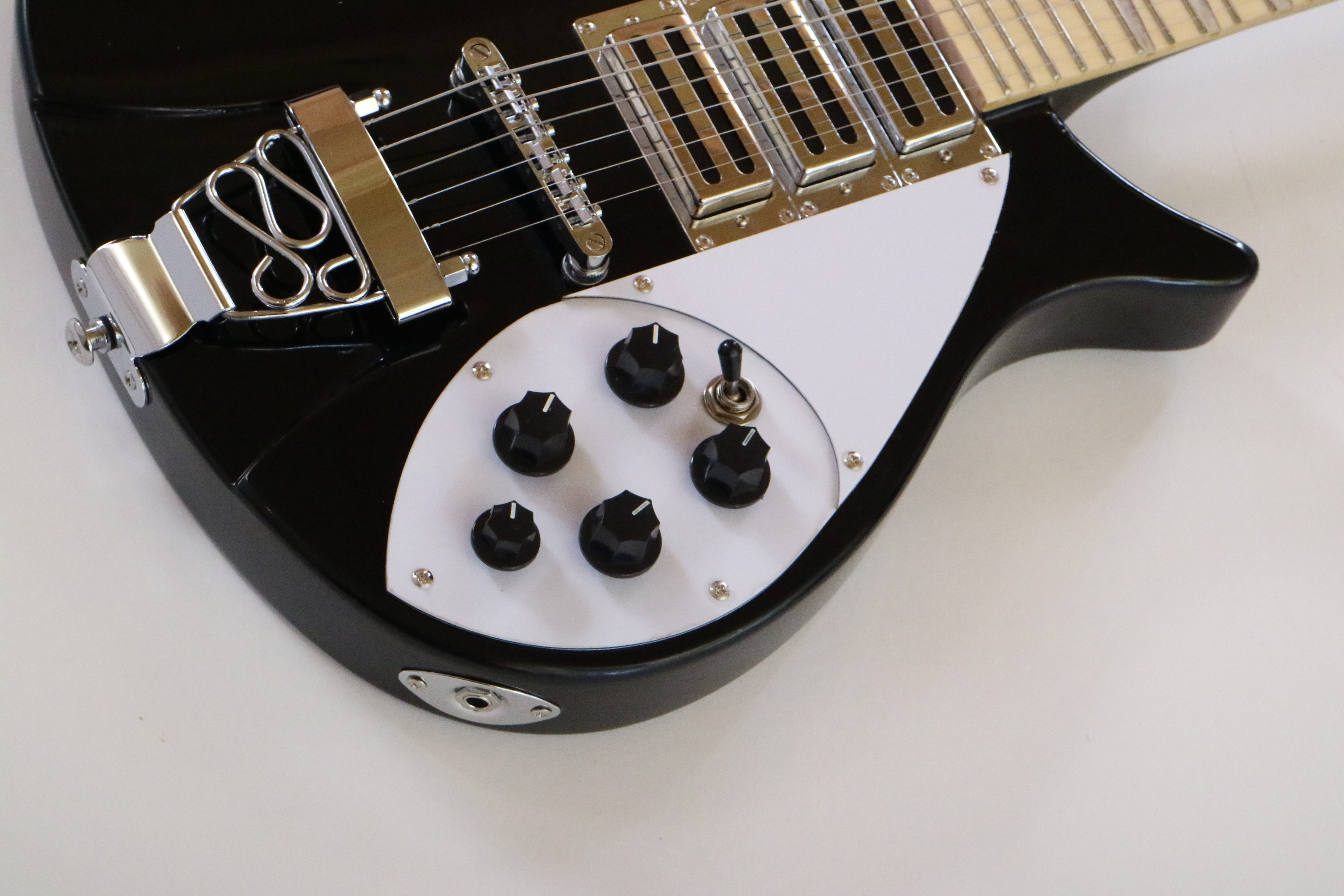 Afanti Hollow Body Maple Fretboard Rick Style Electric Guitar