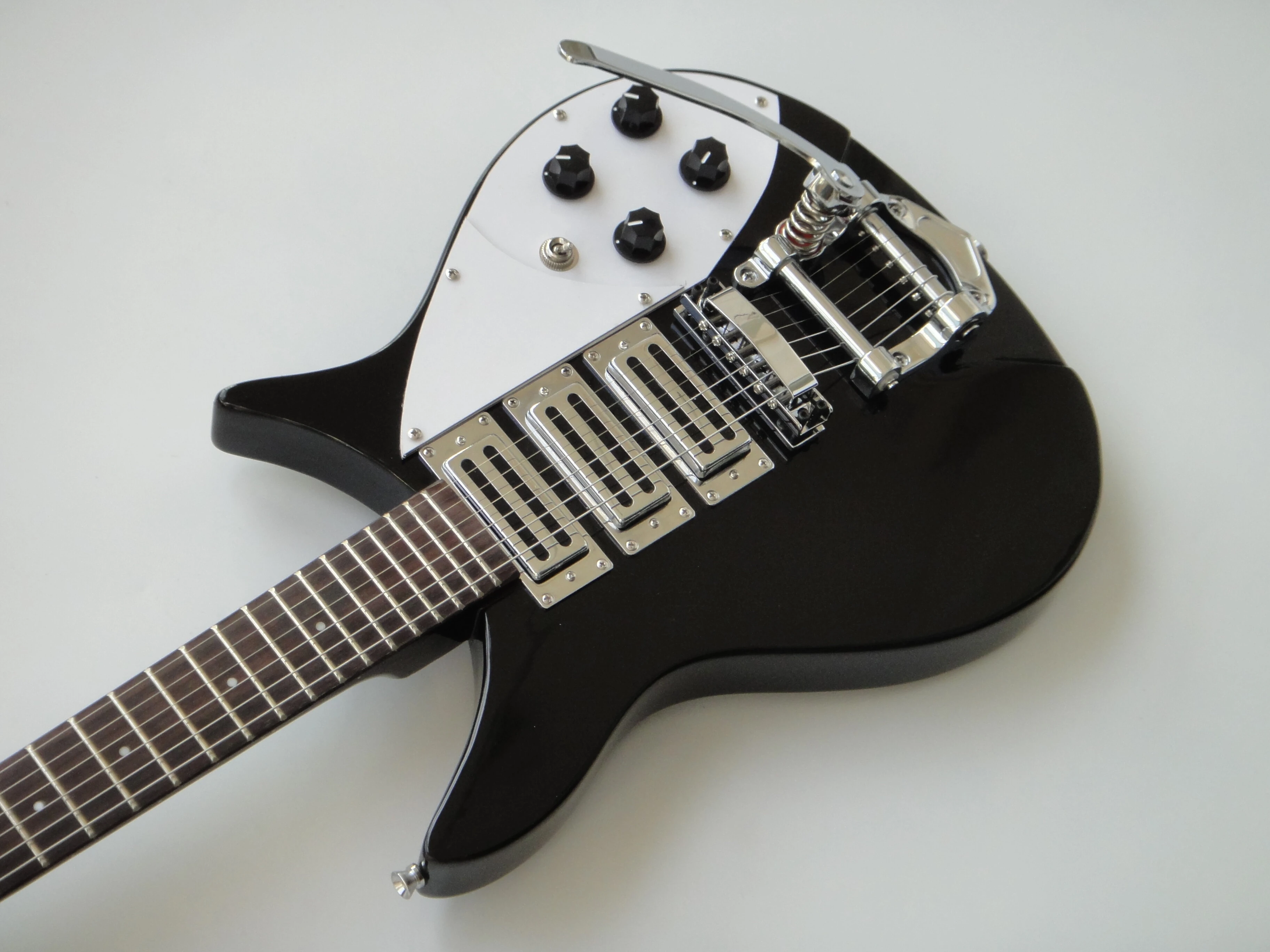 Afanti Rick Black Solid Body Electric Guitar