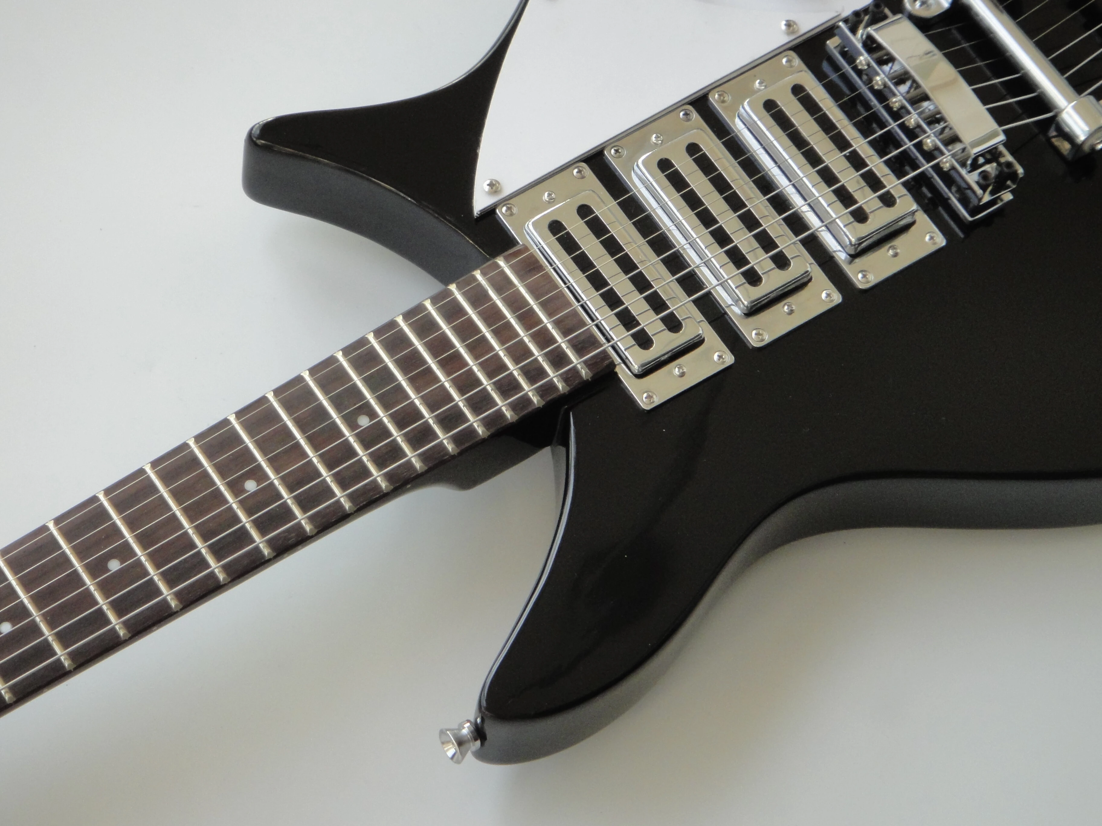Afanti Rick Black Solid Body Electric Guitar