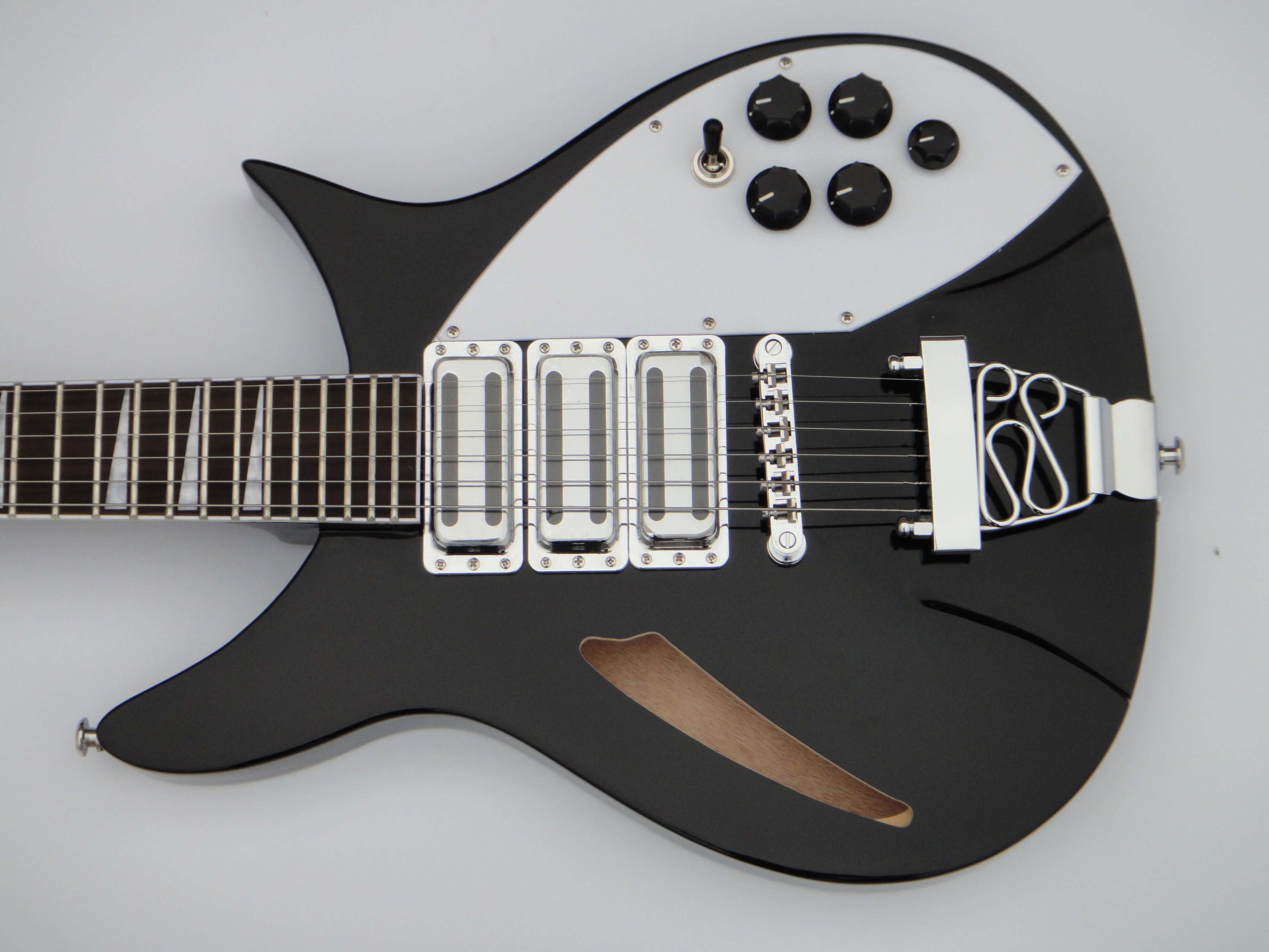 Afanti Semi-Hollow Body Rick Electric Guitar