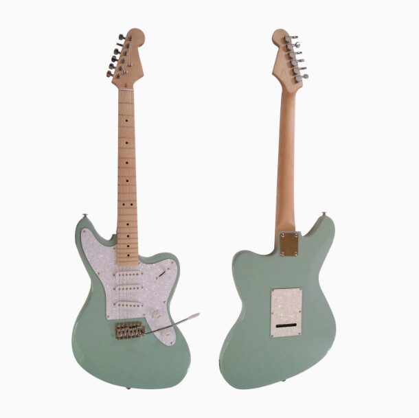 Afanti Customized SSS Pickup Tremolo Bridge Maple Fingerboard Green Electric Guitar Afanti Customized SSS Pickup Tremolo Bridge Maple Fingerboard Green Electric Guitar