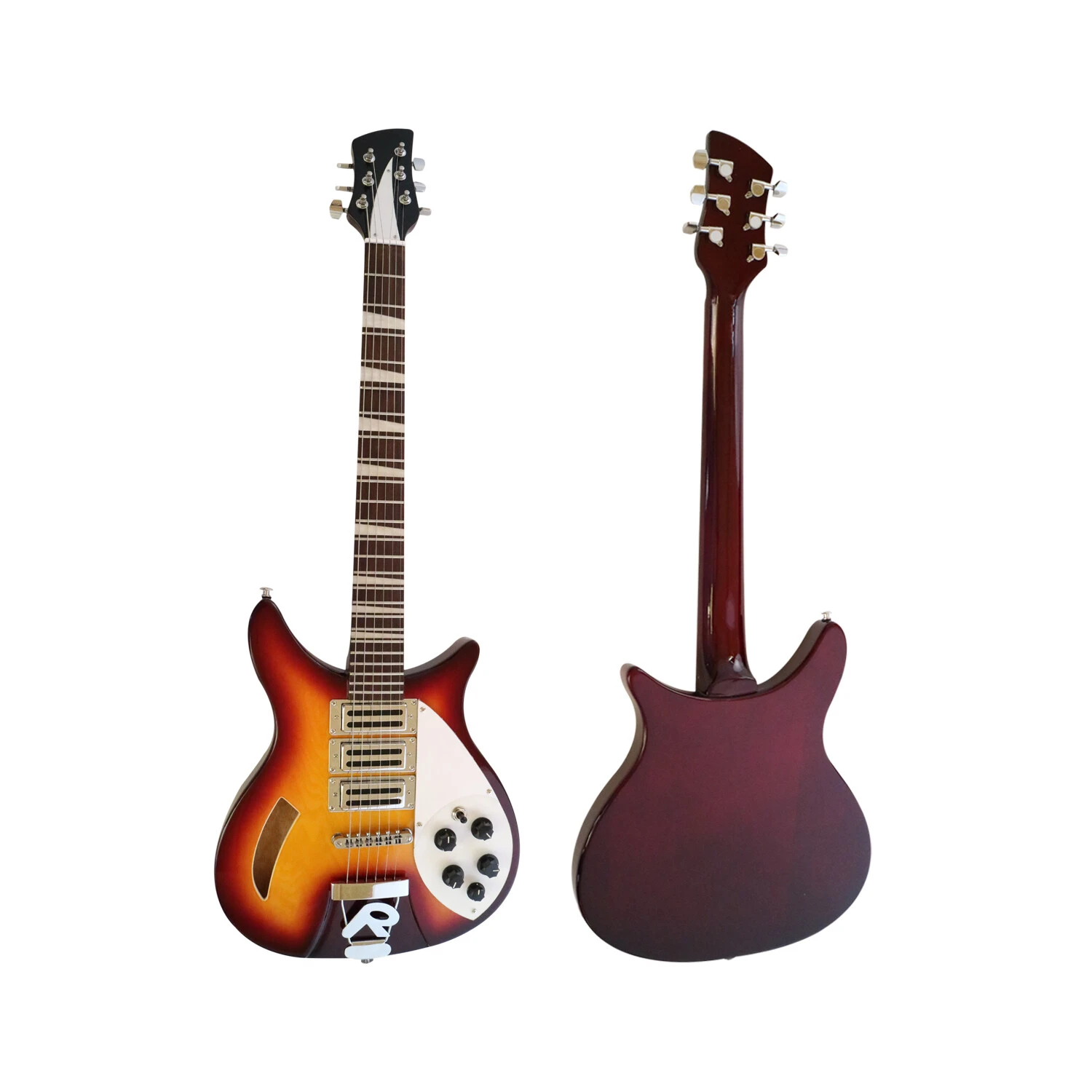 Afanti Rick Style Basswood Body Electric Guitar