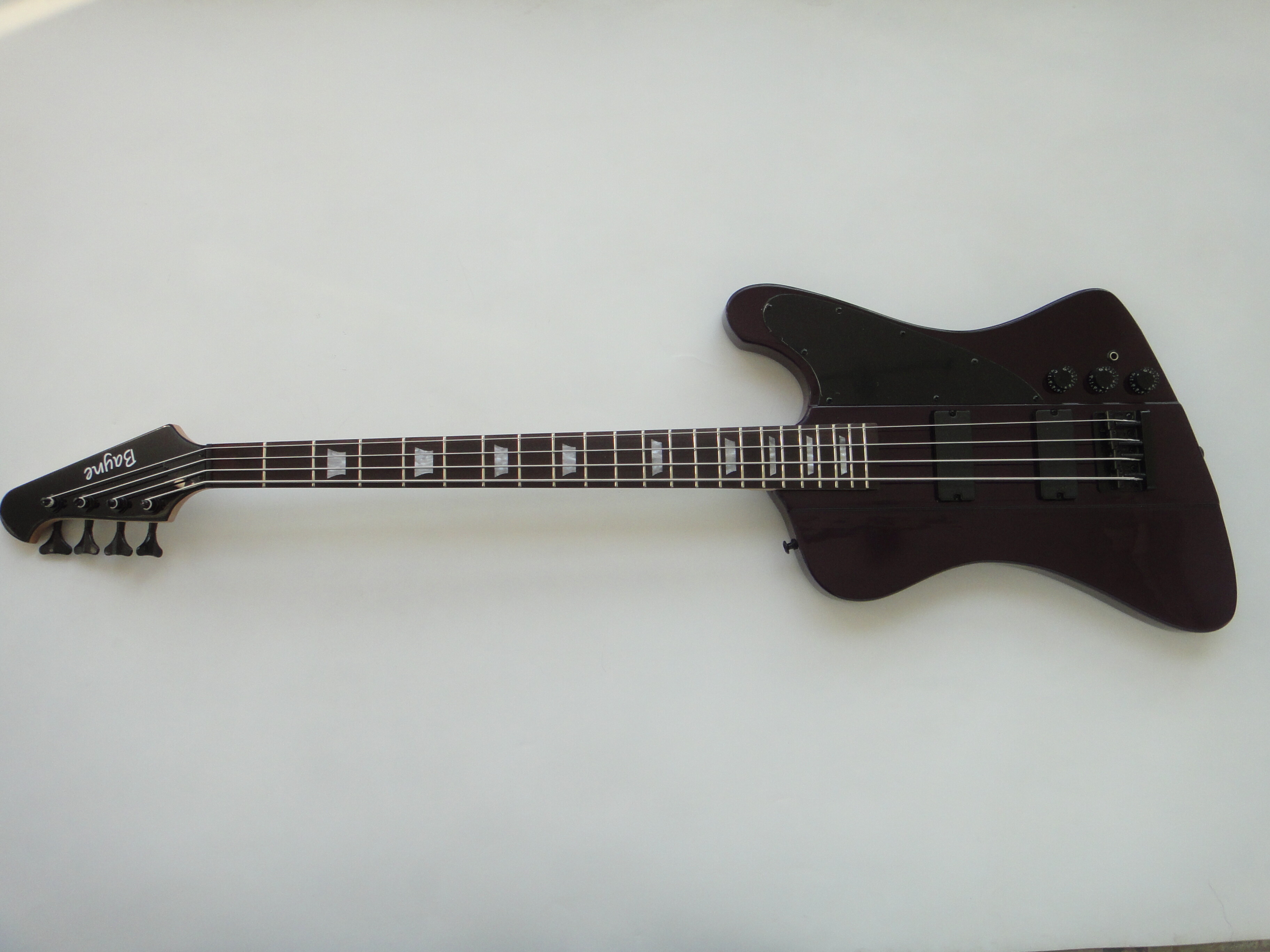 Afanti Mahogany Body 4 String Electric Bass Guitar