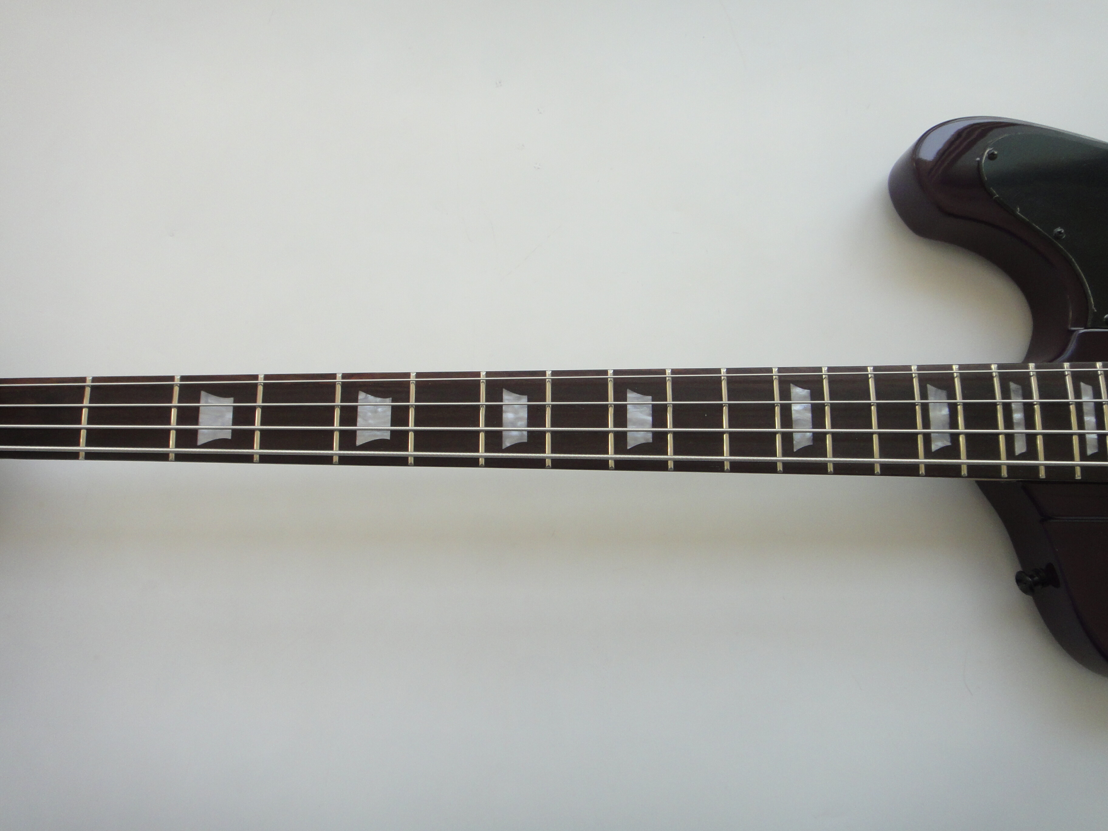 Afanti Mahogany Body 4 String Electric Bass Guitar