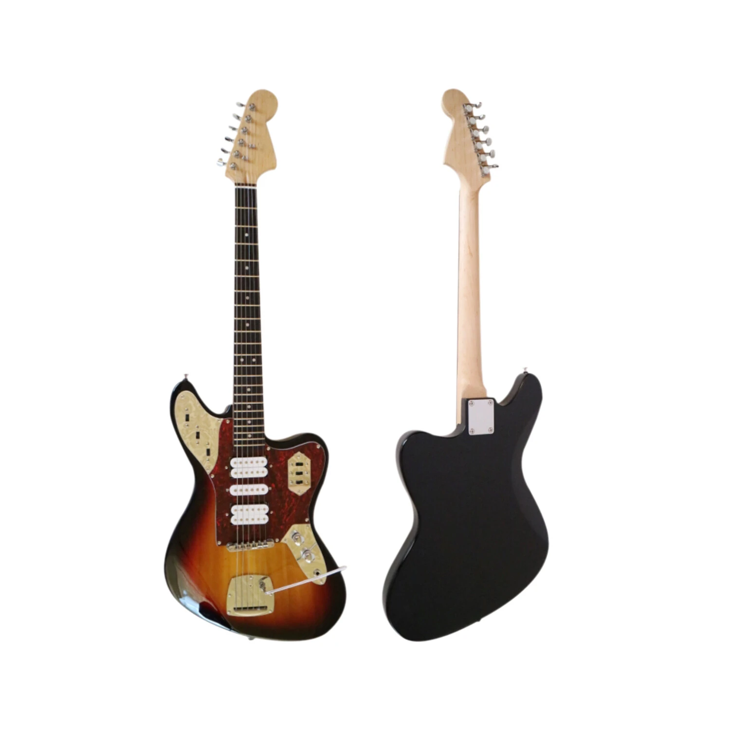 Afanti Customized Hsh Tremolo Bridge Rosewood Fingerboard Sunburst Electric Guitar