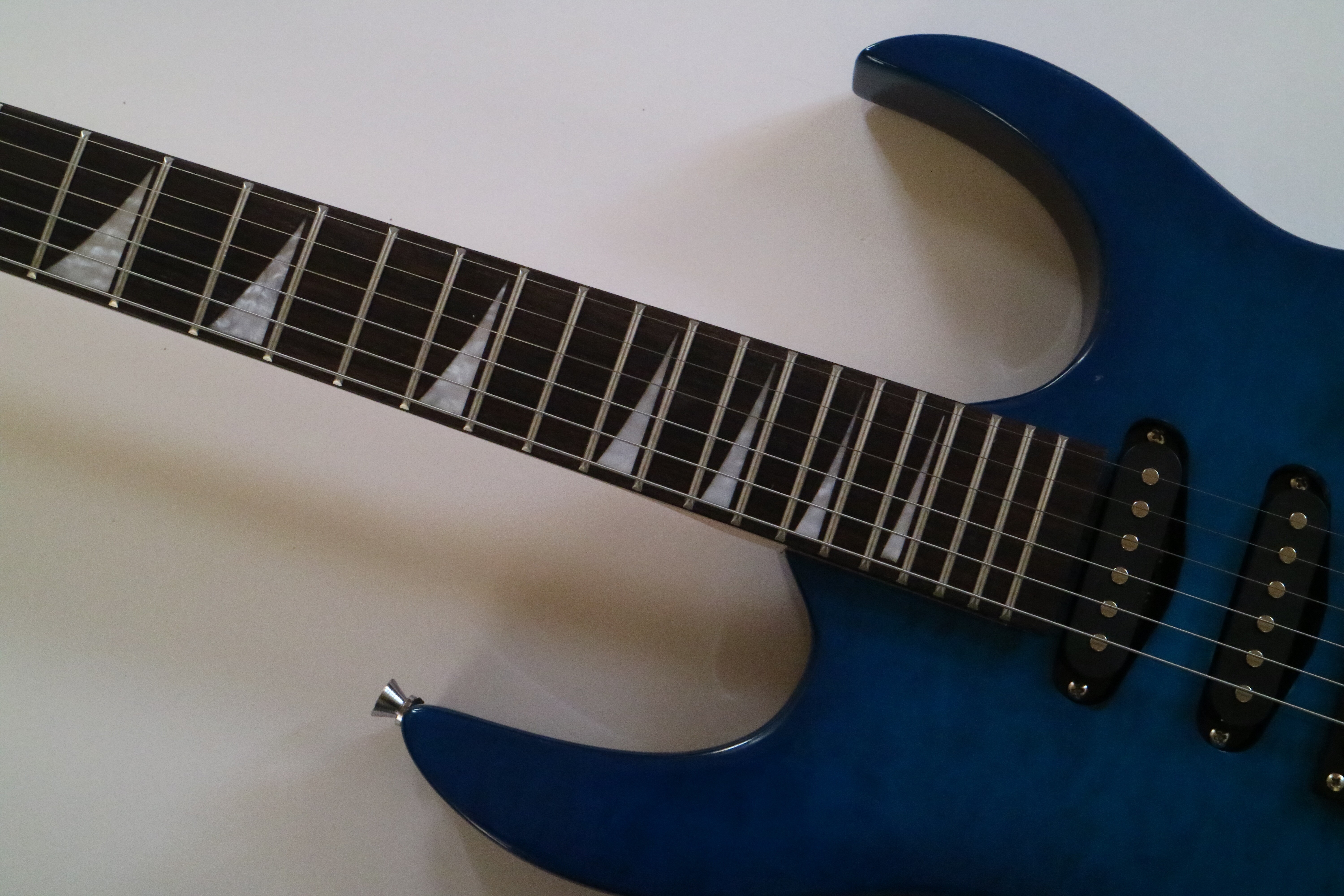 Afanti Customized SSH pickup maple neck 6 string Blue electric guitar