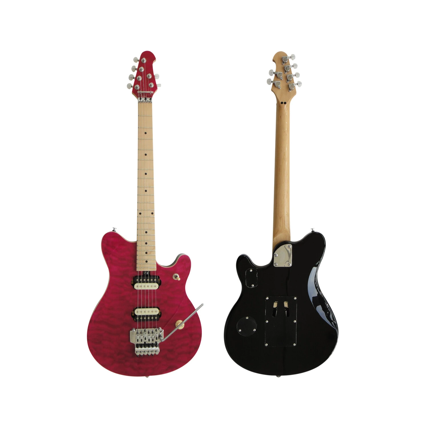 Afanti Basswood Body with Quilted Maple Veneer Electric Guitar