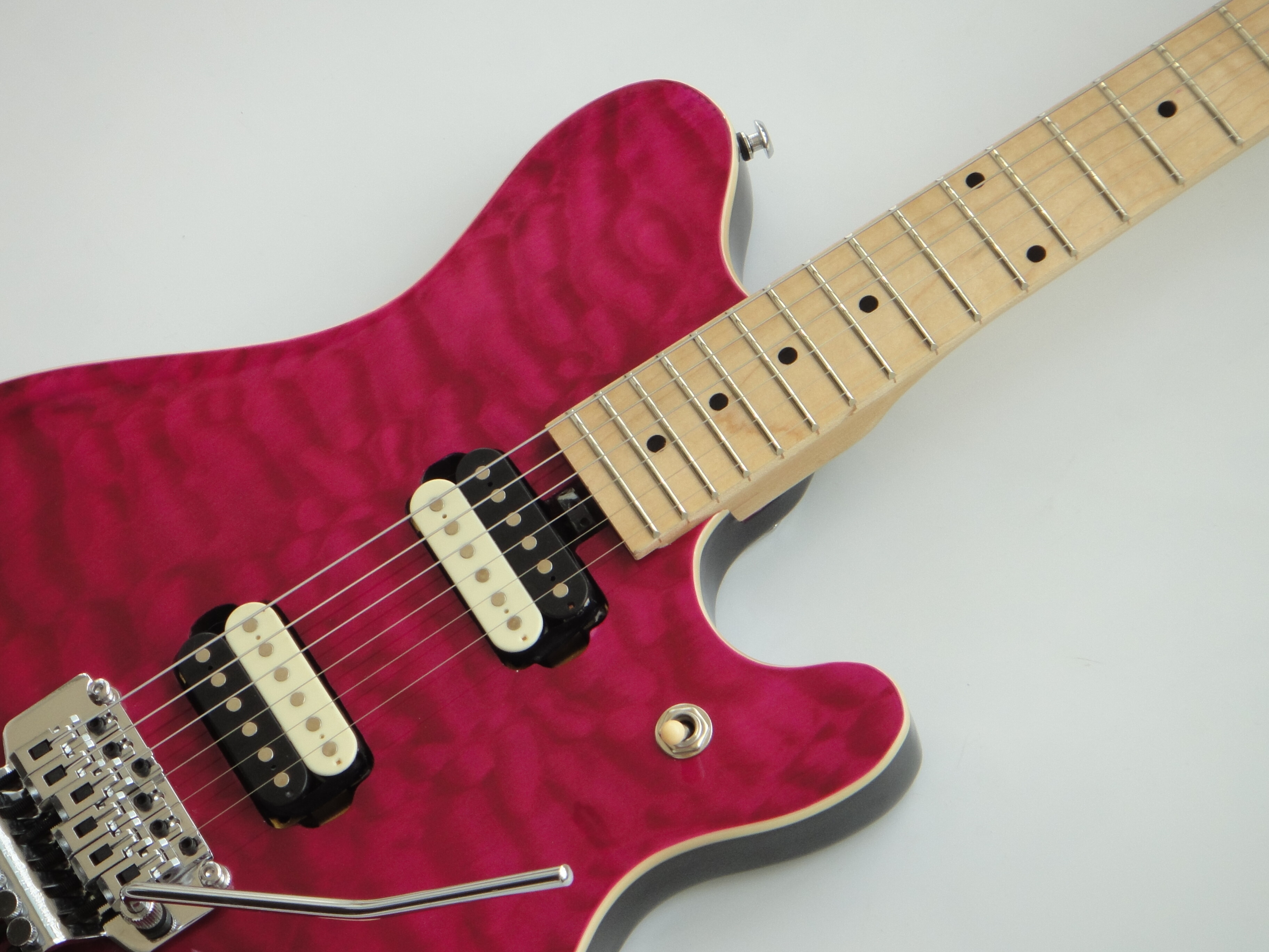 Afanti Basswood Body with Quilted Maple Veneer Electric Guitar