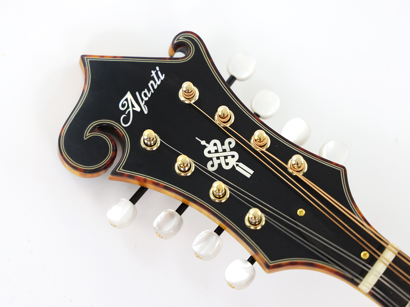 Afanti All Solid Hand-Carved AAA Spruce Top Left Handed F style Mandolin