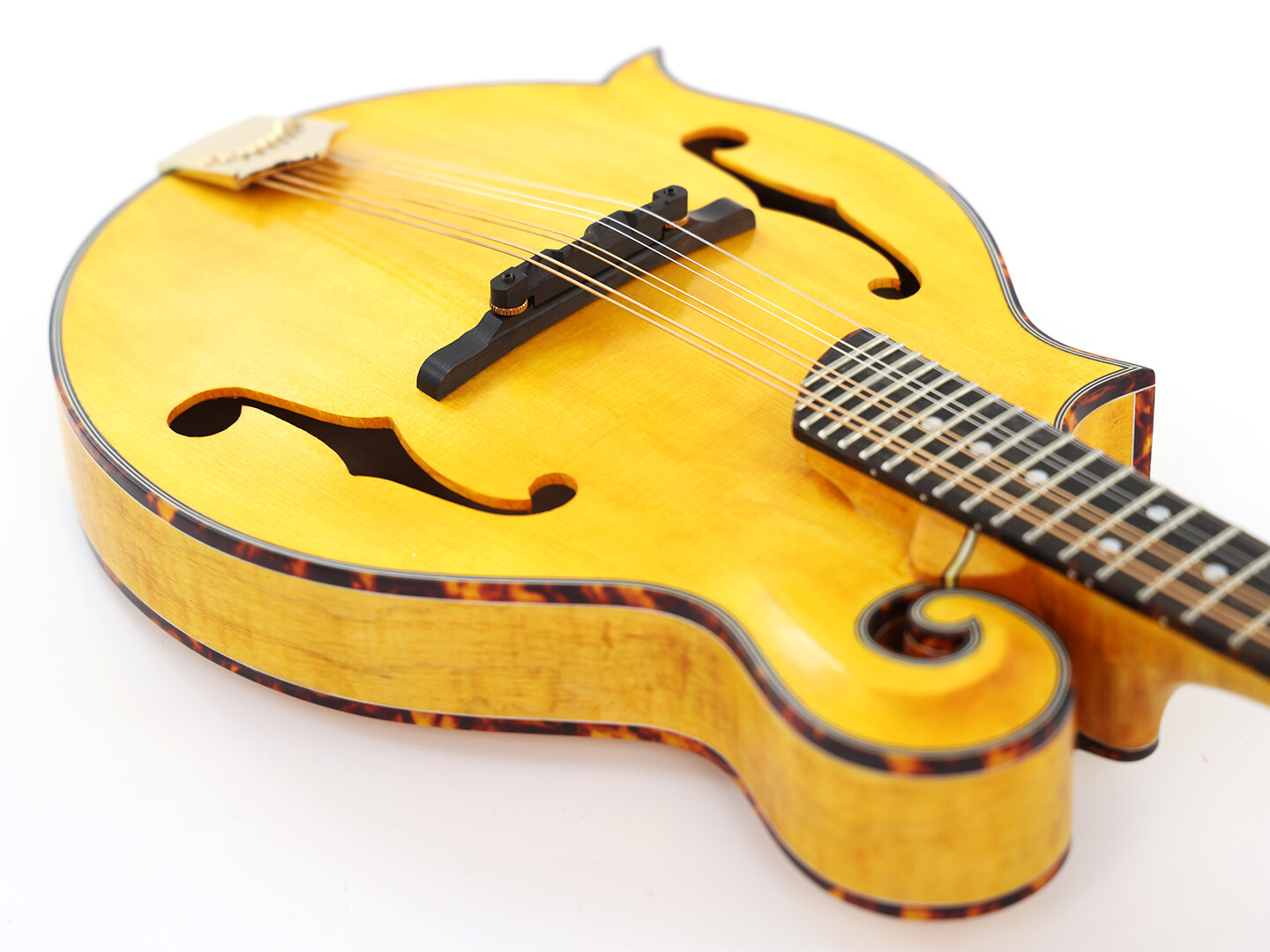 Afanti All Solid Hand-Carved AAA Spruce Top Left Handed F style Mandolin