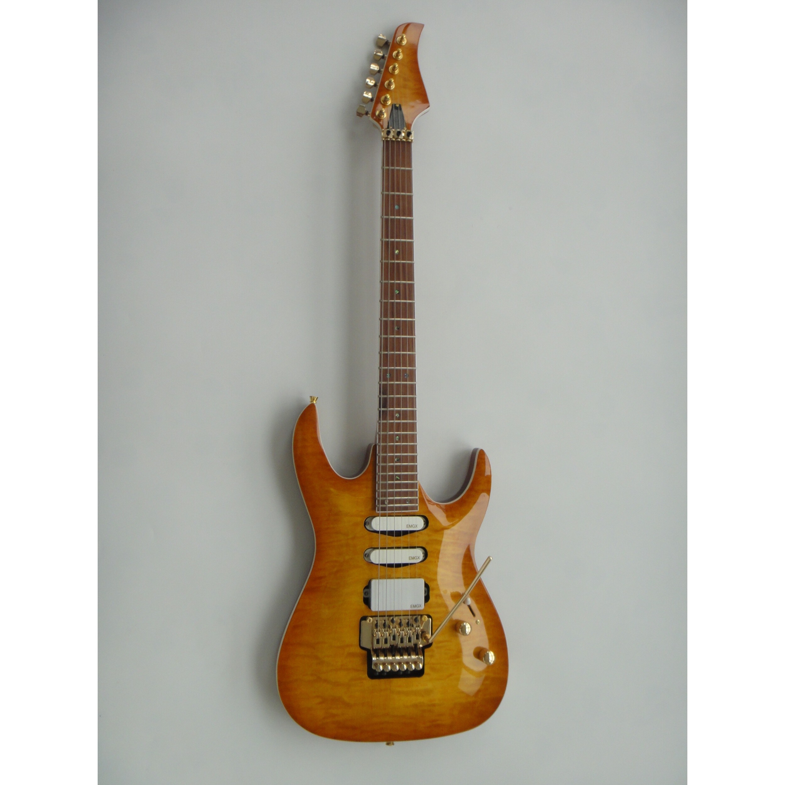 Afanti Bolt On Basswood with Quilted Maple veneer Electric Guitar