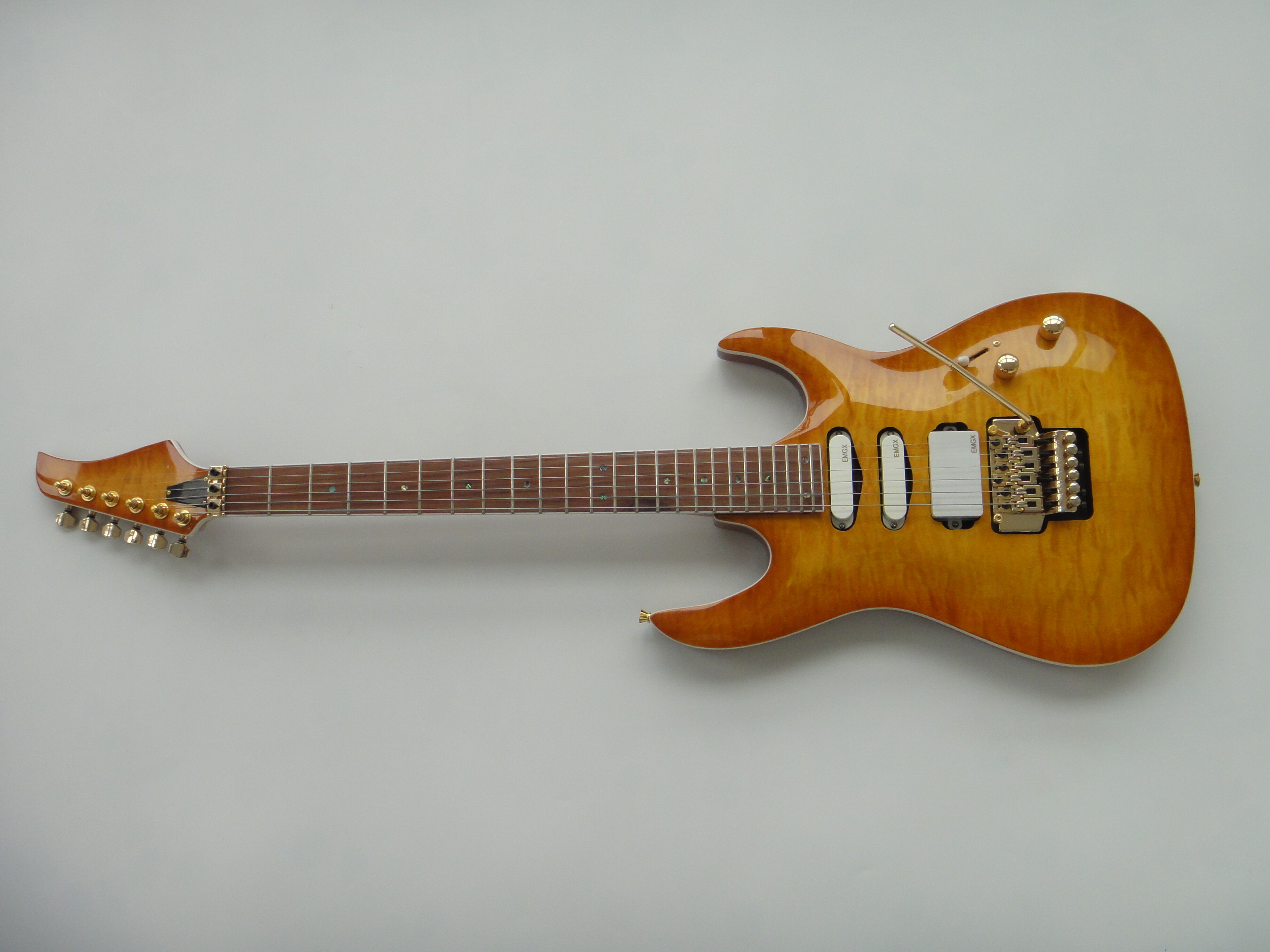 Afanti Bolt On Basswood with Quilted Maple veneer Electric Guitar