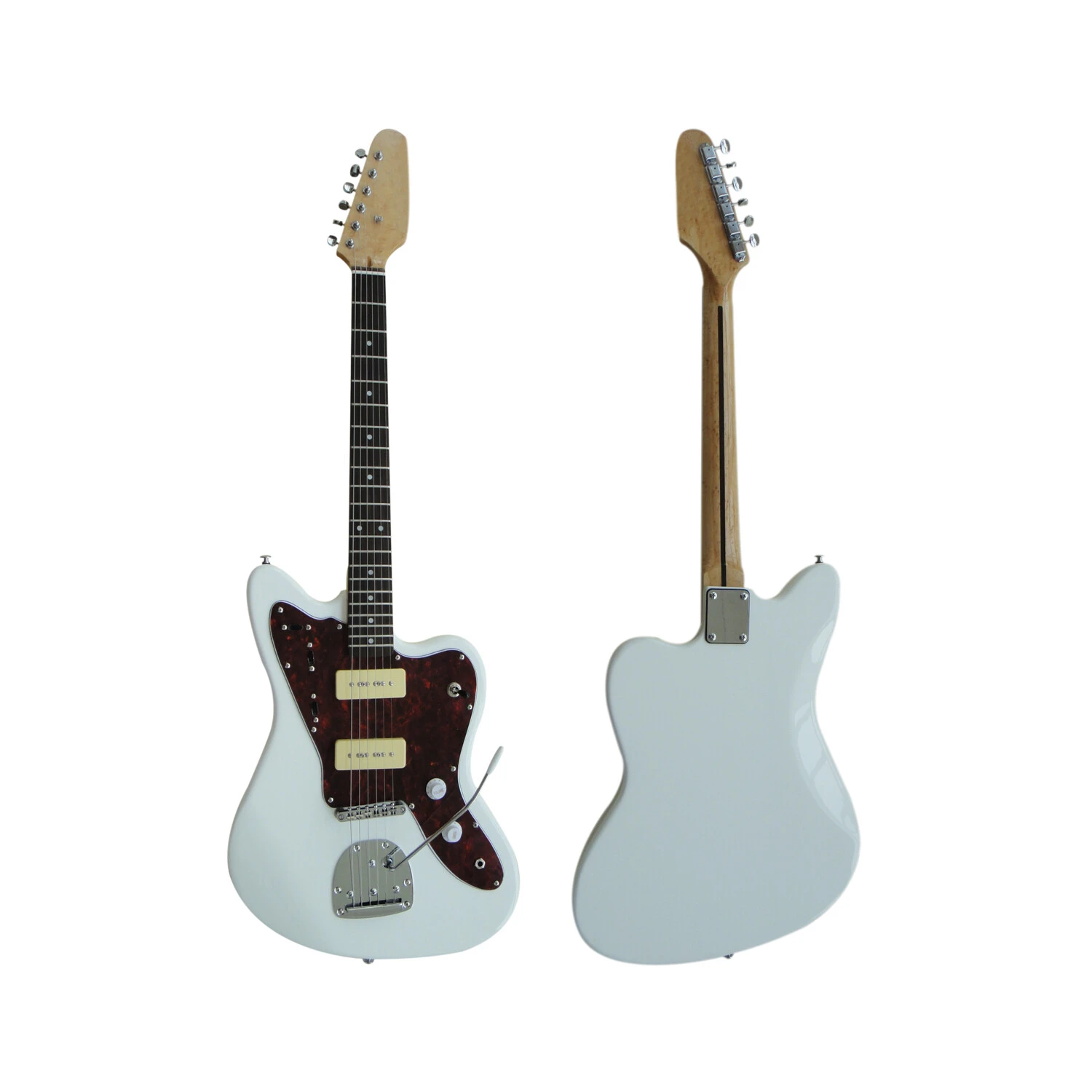 Afanti Customized Birds Eye Maple Neck P90 Pickup Right Handed Electric Guitar
