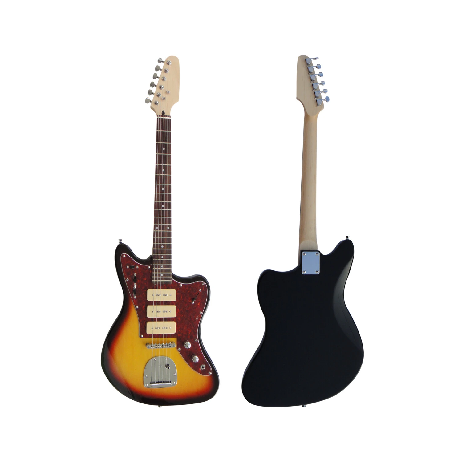 Afanti Customized Basewood Body  Sunburst Electric Guitar