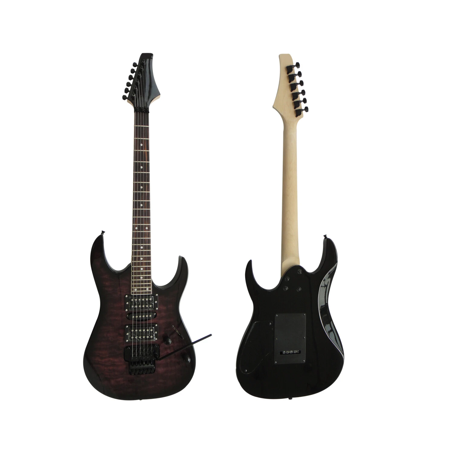 Afanti Bolt On Basswood With Quilted Maple Top Electric Guitar