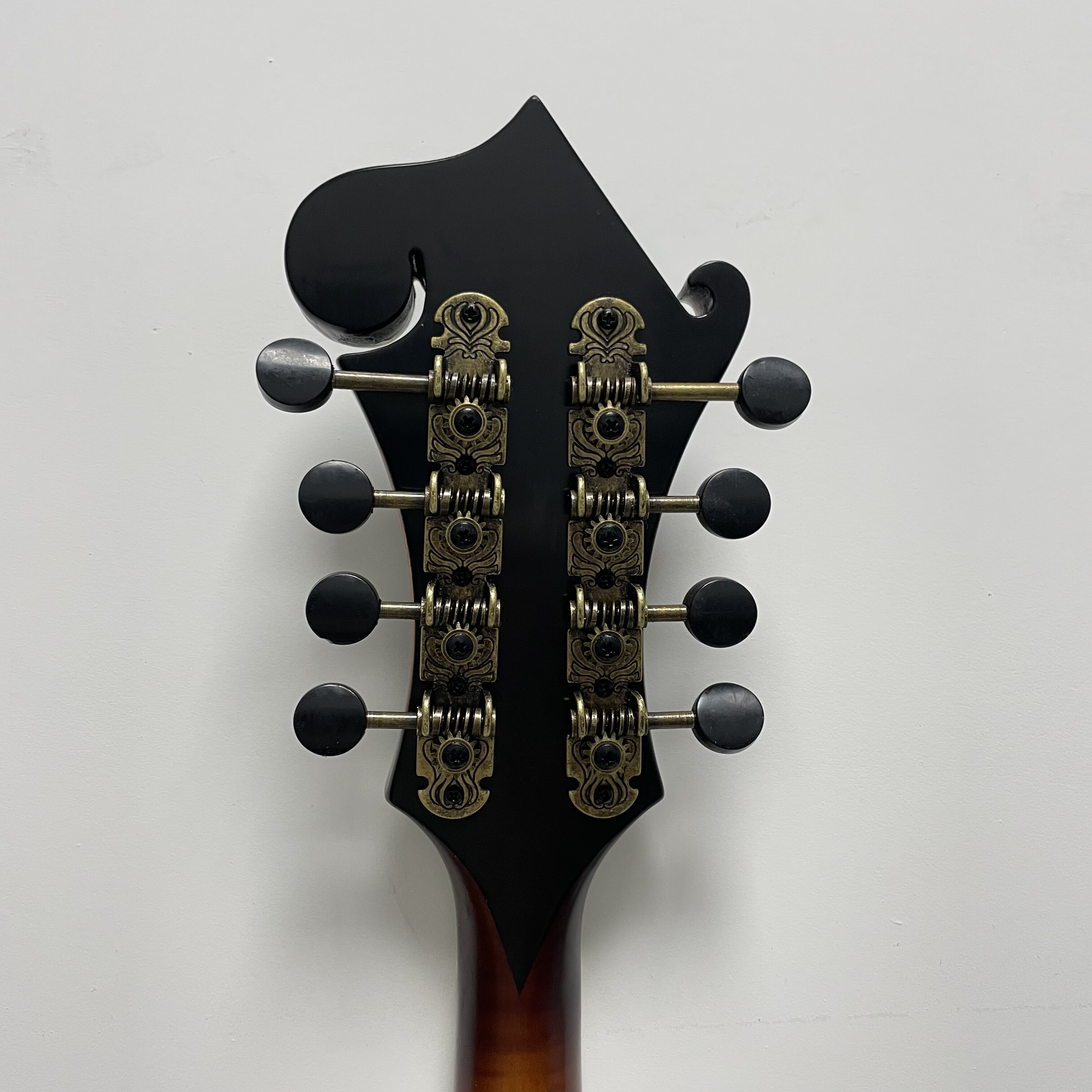 East Luthier Hand Made All Solid 3A Wood Sunburst F Style Mandolin