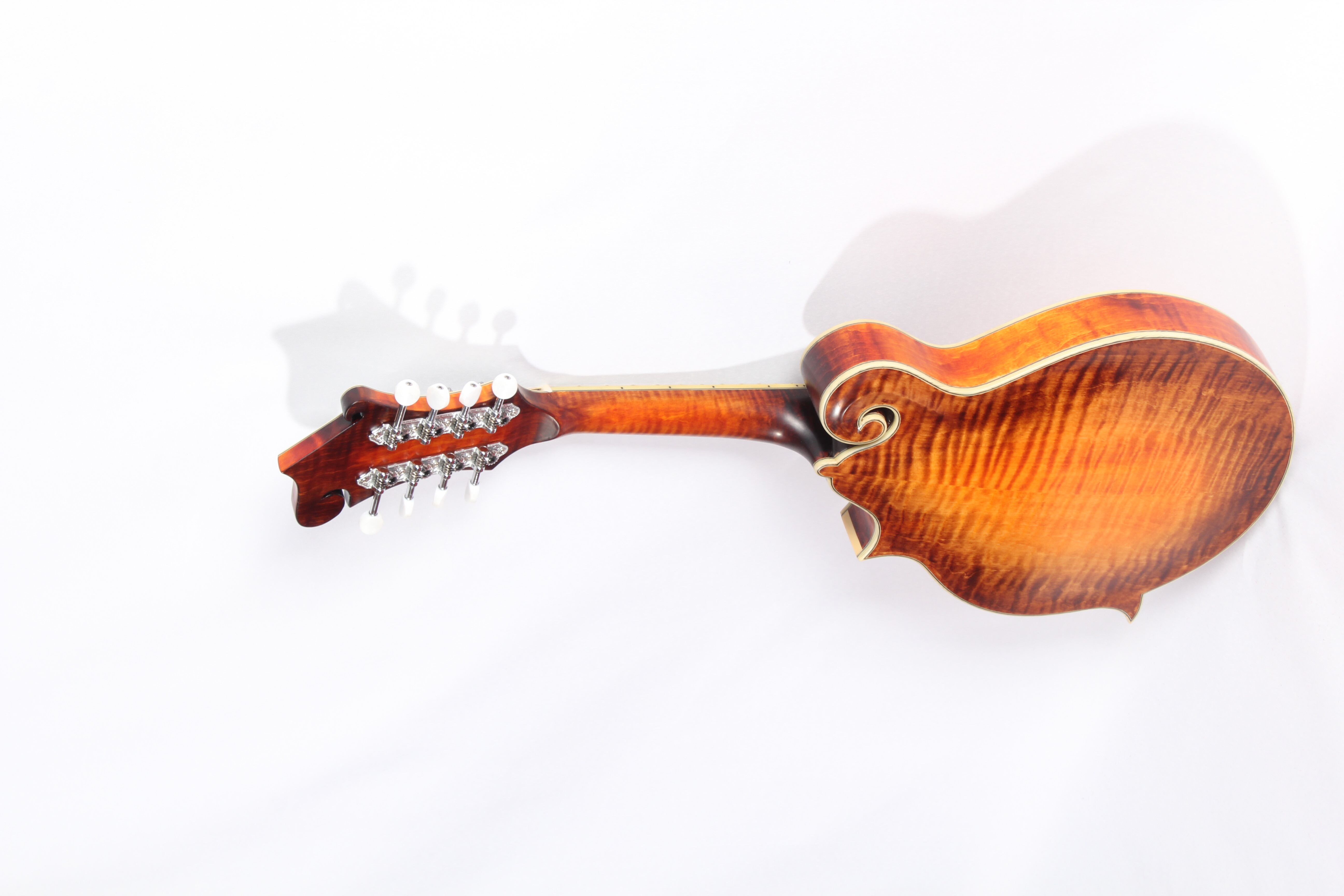 Afanti Solid AAA Flamed Maple Back F Style Mandolin Musical Instruments