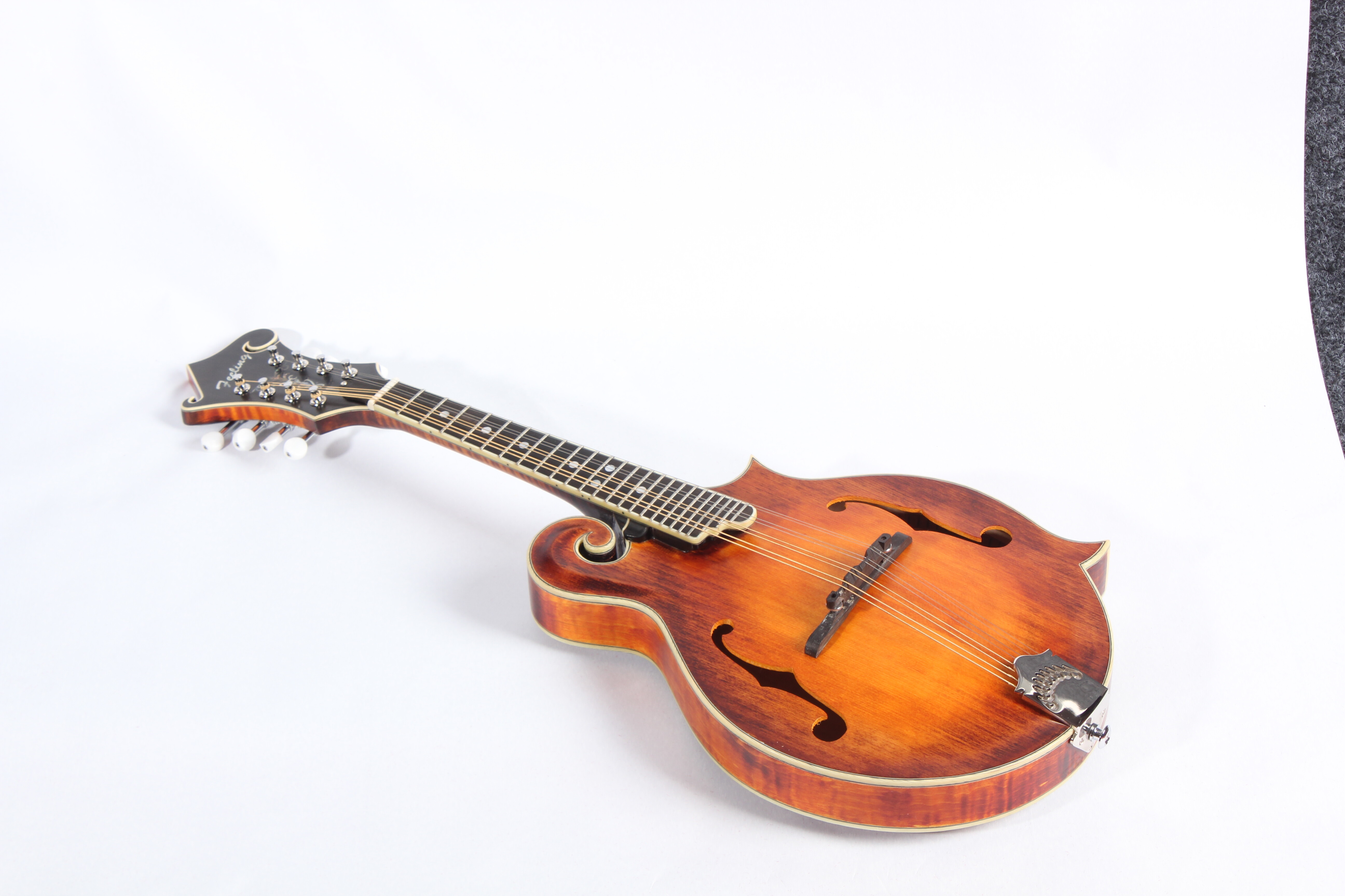 Afanti Solid AAA Flamed Maple Back F Style Mandolin Musical Instruments