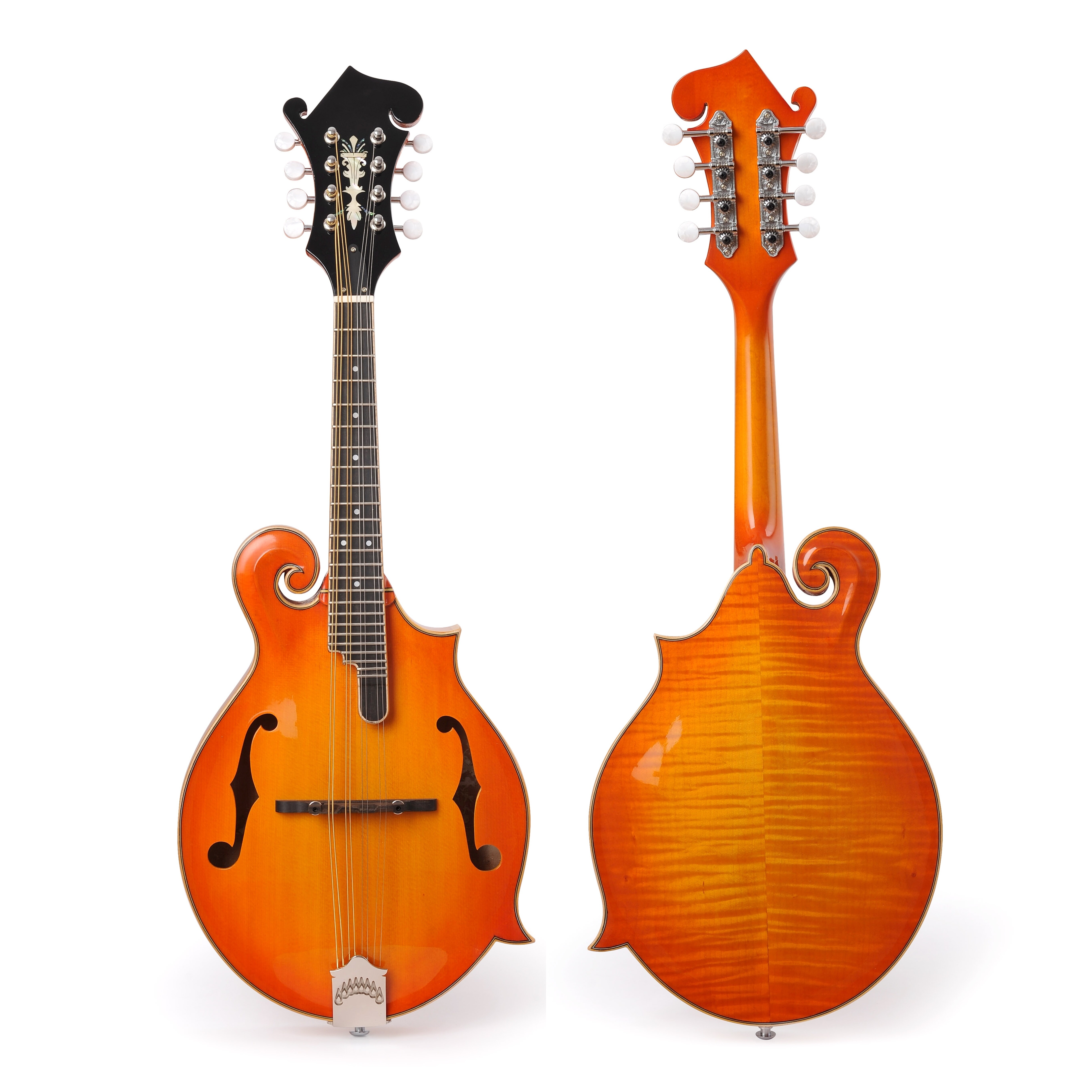 Afanti Music Custom Grand Handmade F Style Mandolin Solid AAA Spruce Top Afanti Music Custom Grand Handmade F Style Mandolin Solid AAA Spruce Top