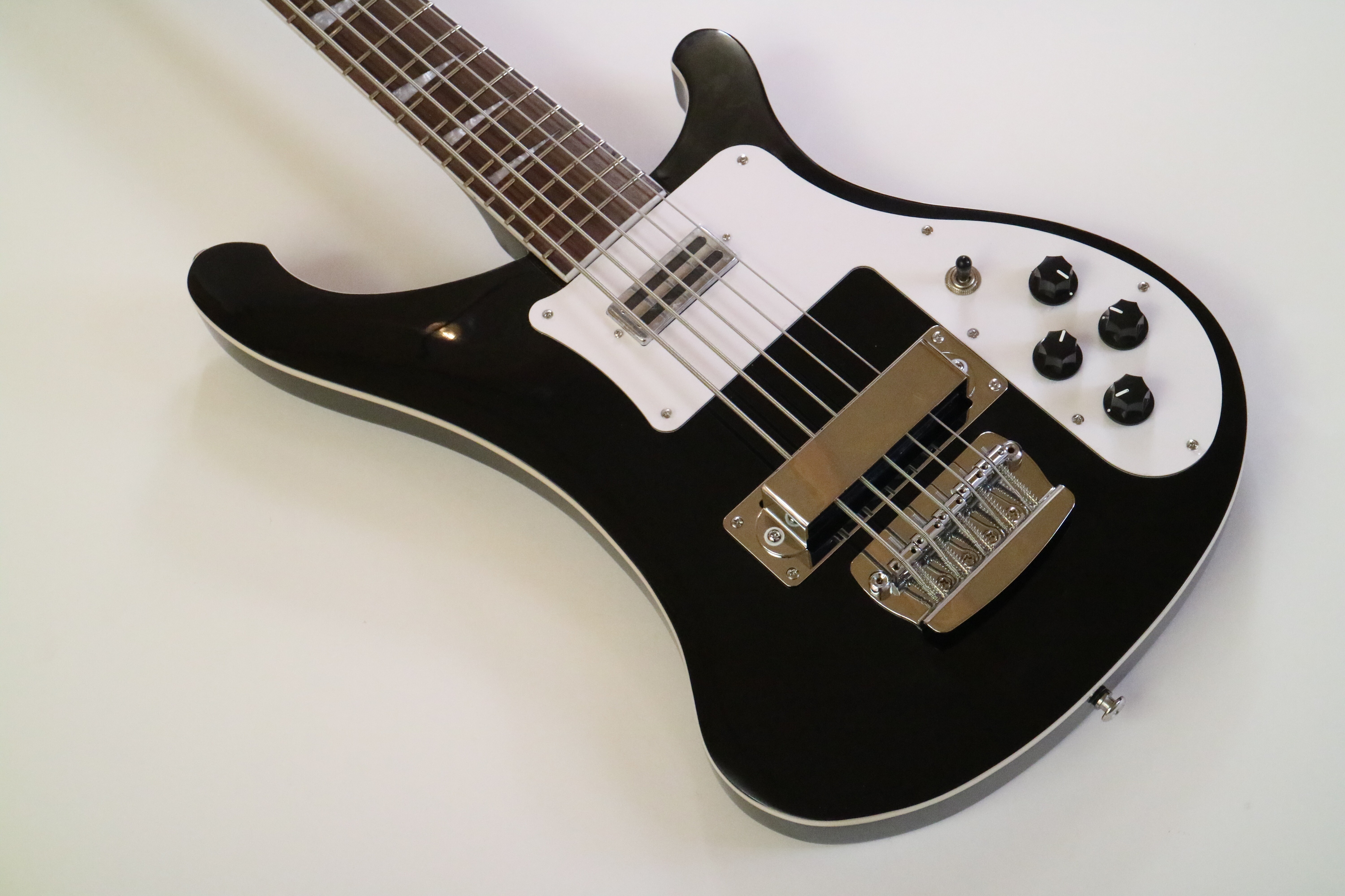 Afanti 22 Frets Set In 5 Strings Mahogany Body Electric Bass Guitar