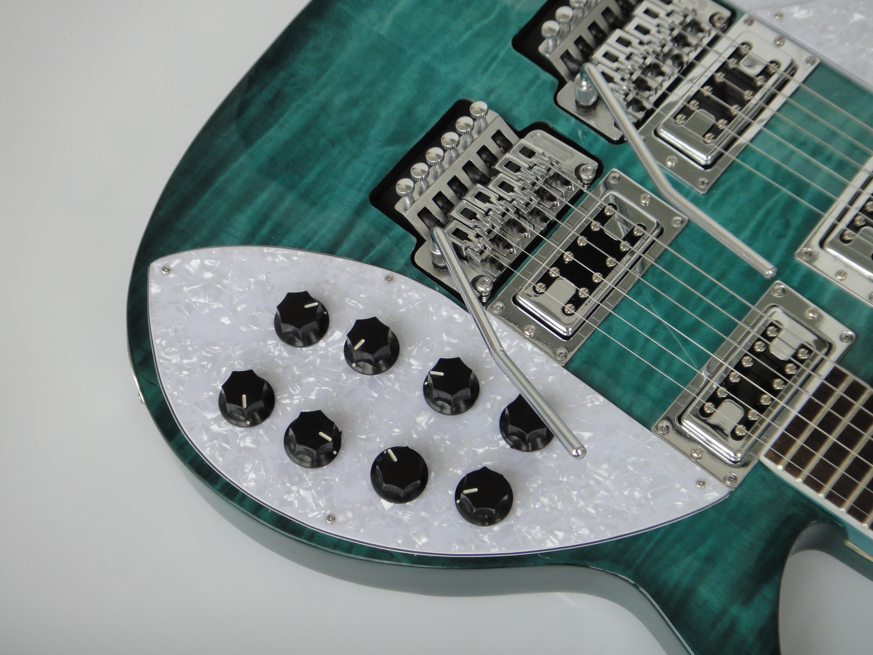 Afanti Customized Double Neck Electric Guitar